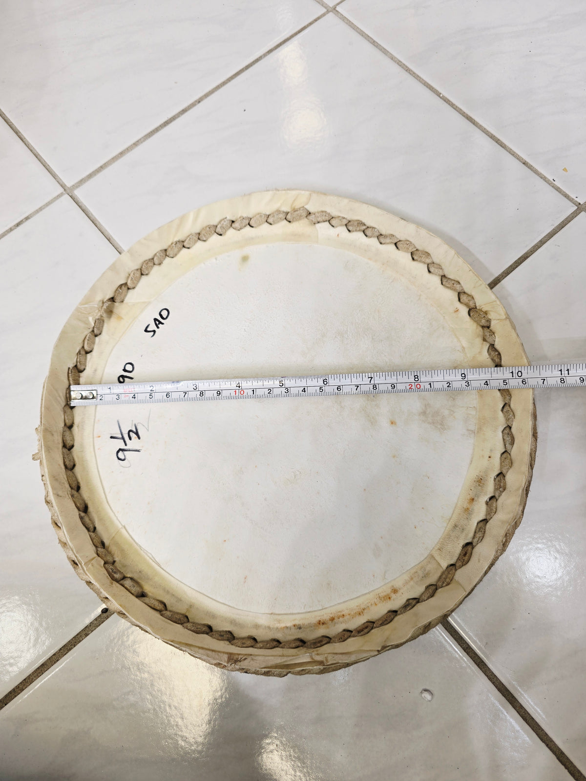 Mohd. Sharif: 9.5" Bayan Skin *Minor Cosmetic Defects - Sangeet Store
