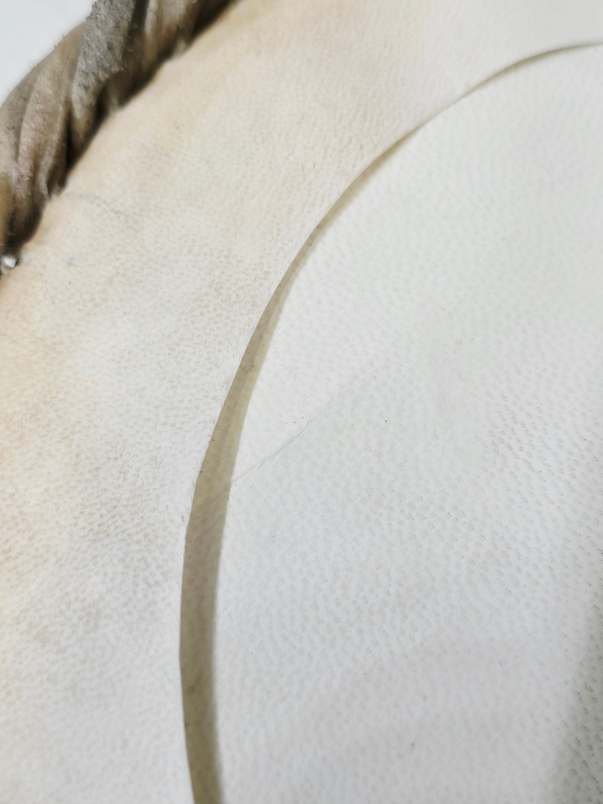 Mohd. Sharif: 9.5" Bayan Skin *Minor Crumpled (Tends to even out once pulled) - Sangeet Store