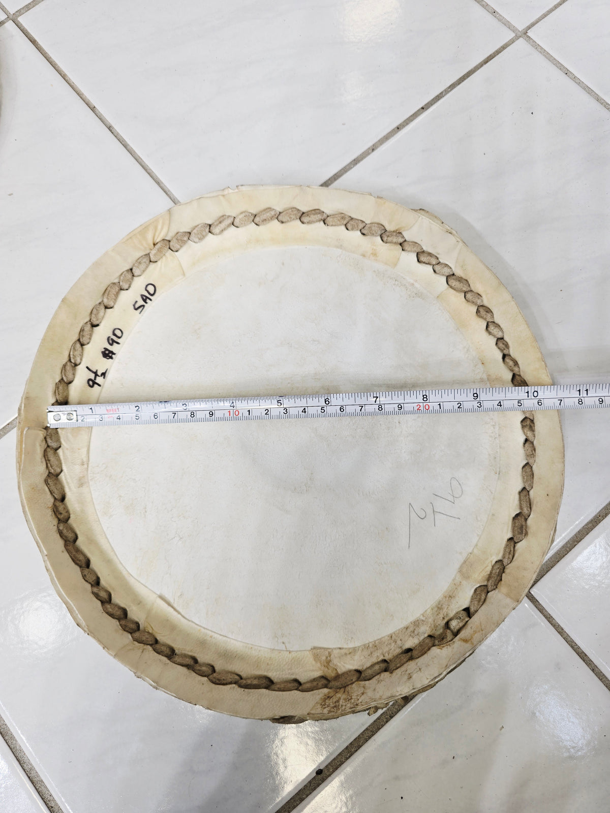 Mohd. Sharif: 9.5" Bayan Skin - Sangeet Store