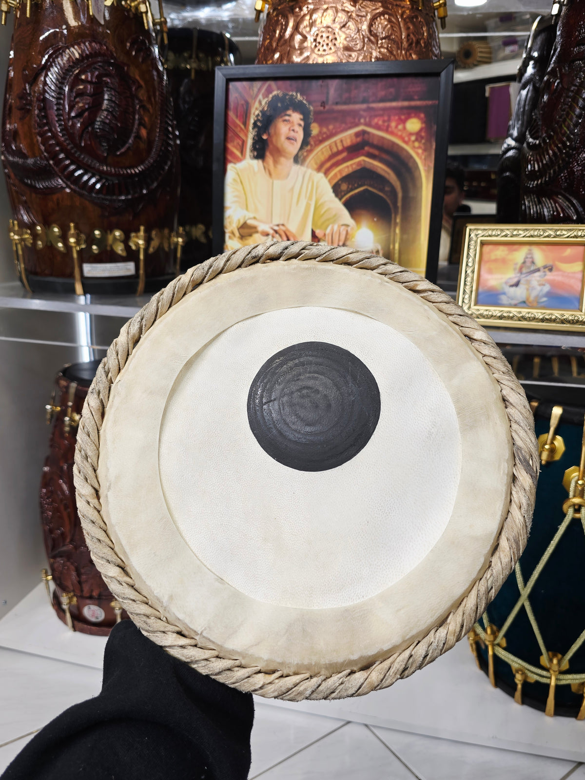 Anwar: 9.5" Bayan Skin - Sangeet Store