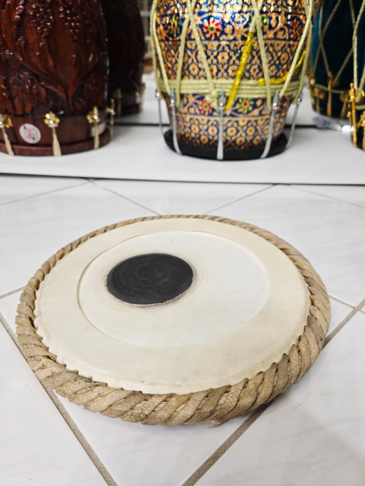 Concert Quality: 9.5" Bayan Skin - Sangeet Store