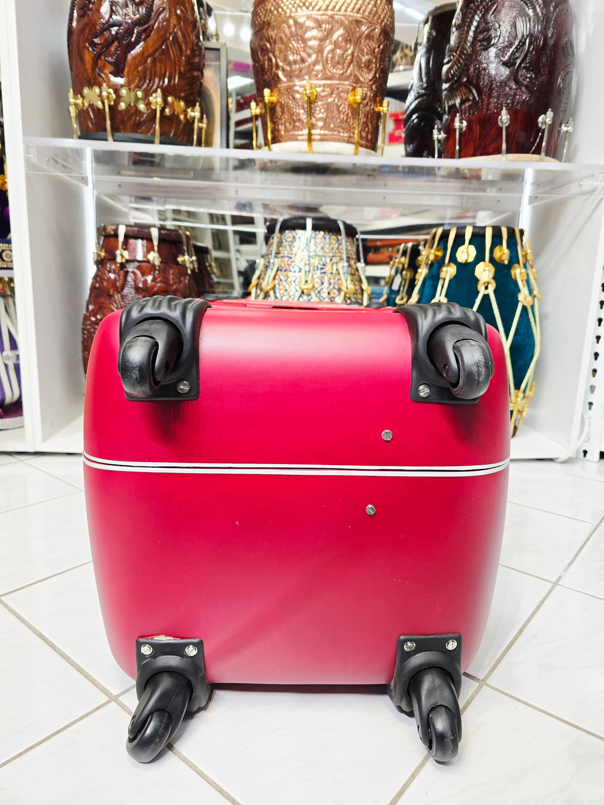 Red Rocket: Tabla/Dholak Travel Case (Minor Cosmetic Defects) - Sangeet Store