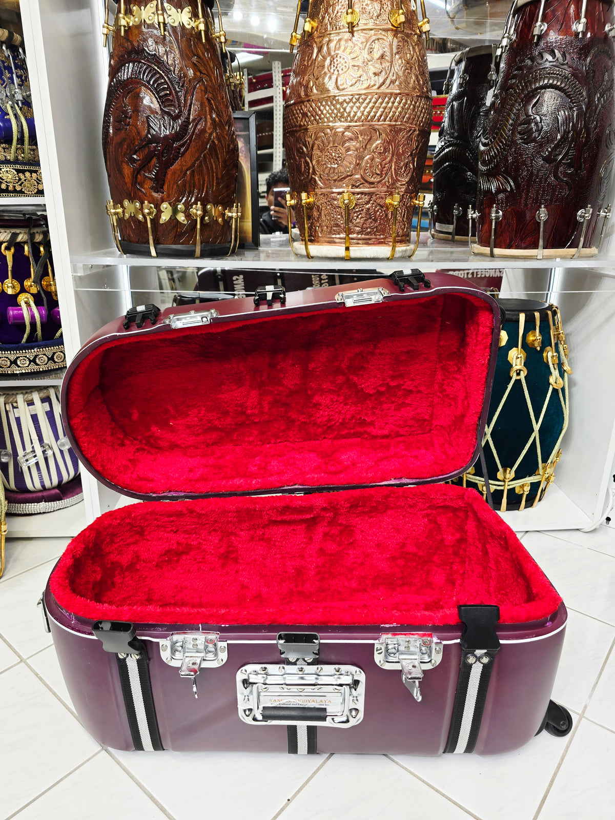 Wine Guard: Tabla/Dholak Travel Case (Minor Cosmetic Defects) - Sangeet Store