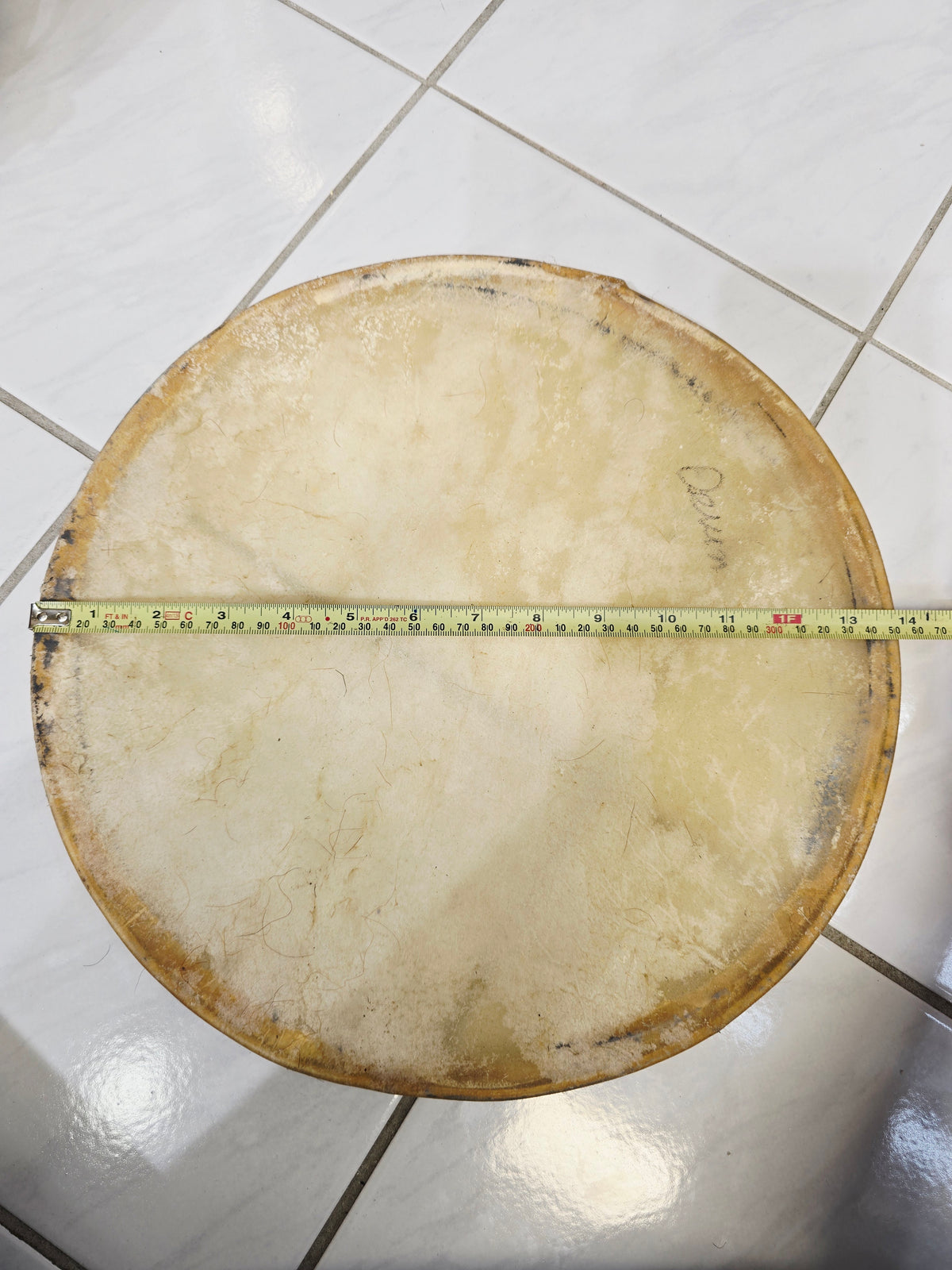 Thunderhead – 12.75" Dhol Bass Skin (Minor Cosmetic Blemishes) - Sangeet Store