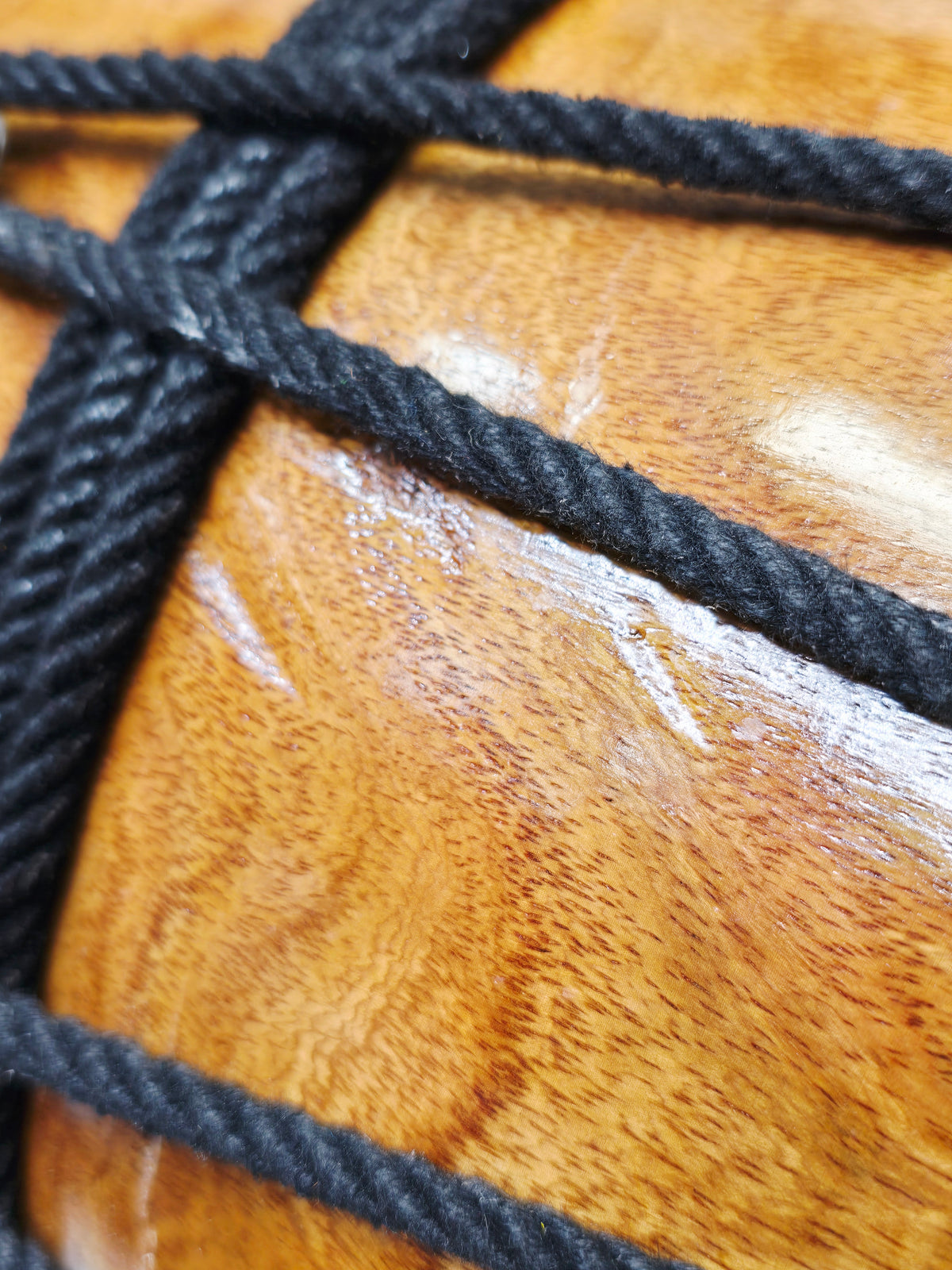 Duality Echo — 13 lbs Red Sheesham Hybrid Chetram Gill Dholak (Half-Bolted, Half-Roped) Cosmetic Defects
