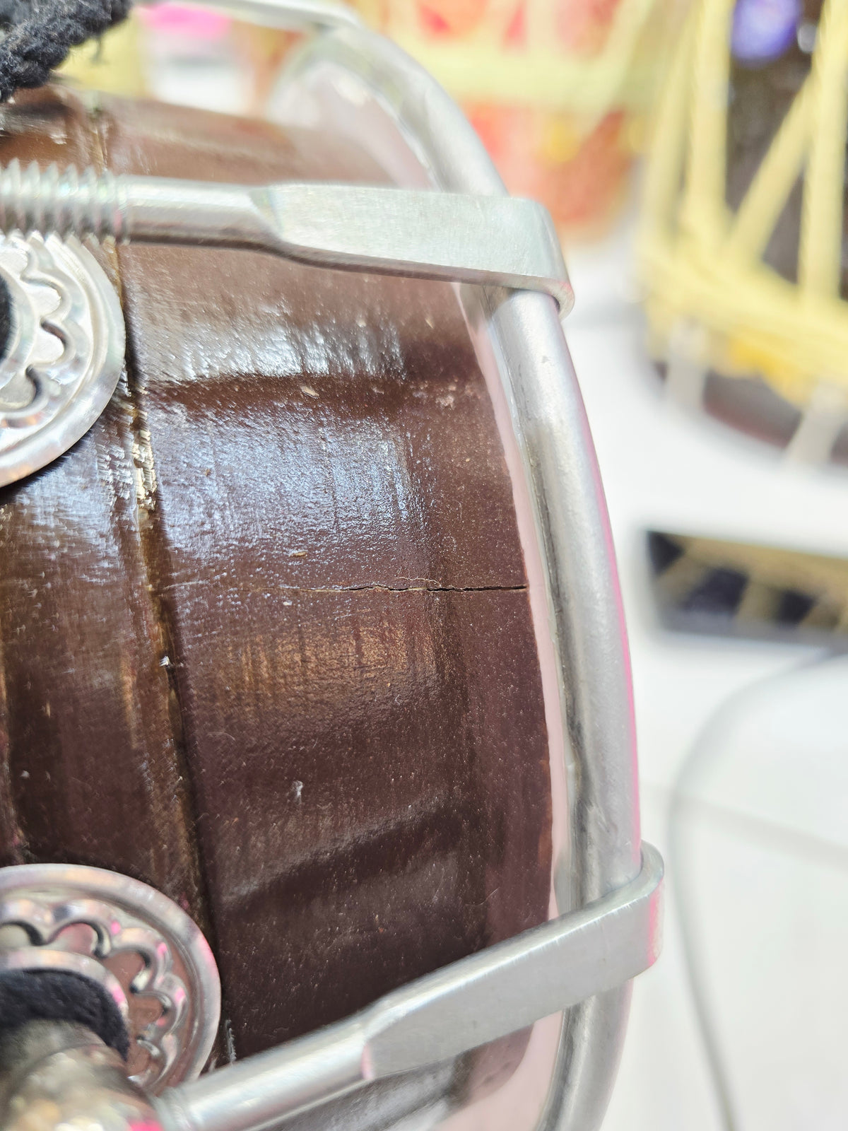 Chhota Taal — Toddler Dhol with Minor Cosmetic Defects / Very Minor External Crack