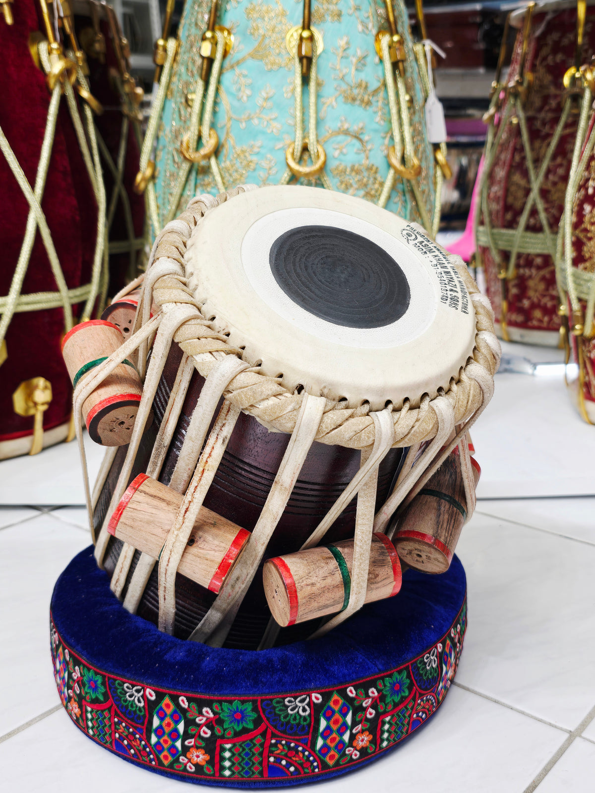 Surya Vein | 5.75" E/F Red Sheesham Dayan by Qasim Khan Niyazi & Sons