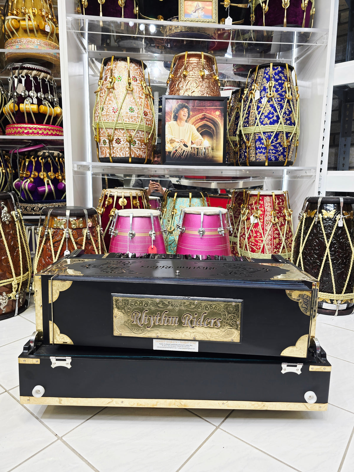 Senthuran's Custom Harmonium Build Balance Link - Sangeet Store