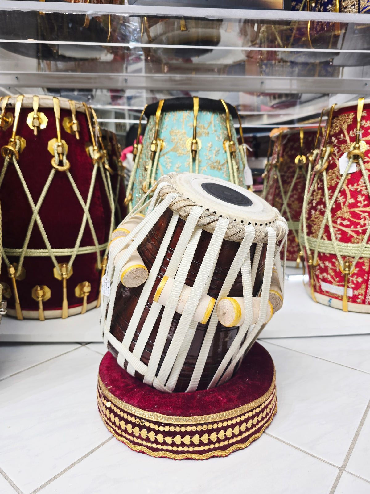 Dhruva Naad | 5.5" C#/D Red Sheesham Dayan