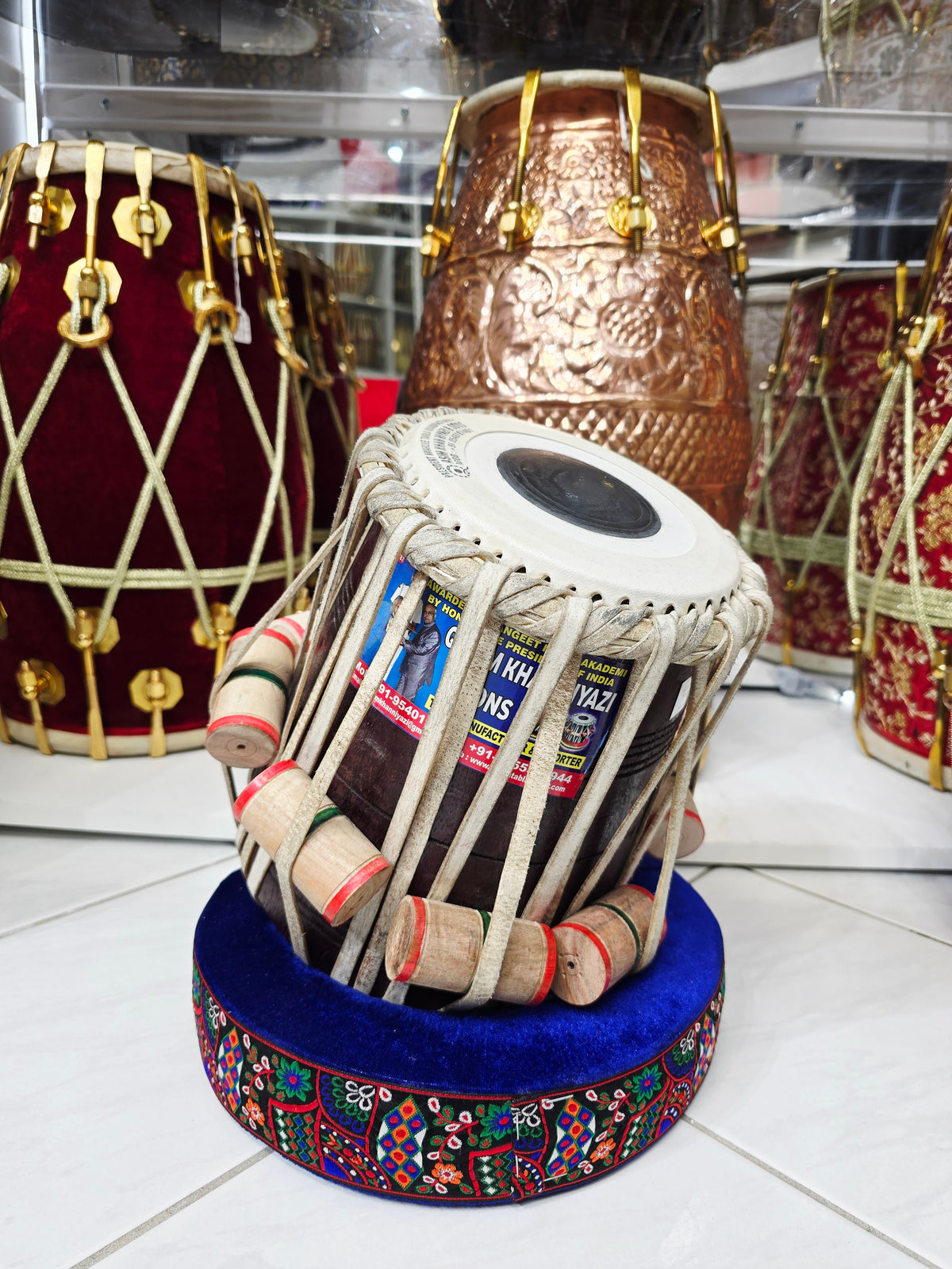 Sunset Ember - 5.75" C/C# Red Sheesham Qasim Dayan