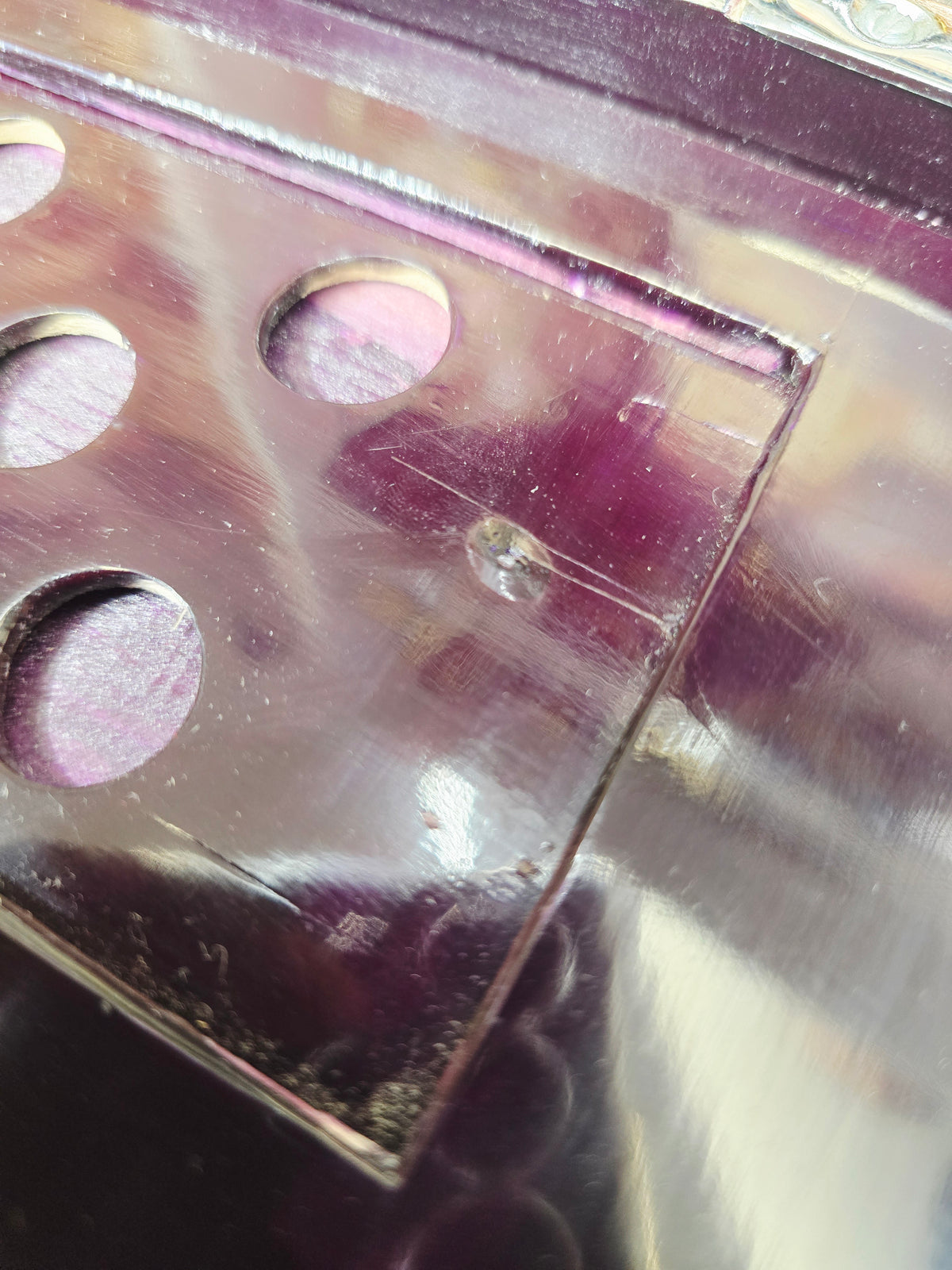 Royal Amethyst | 39-Key Boxed Harmonium – Dark Purple, With Coupler *Minor Cosmetic Defects
