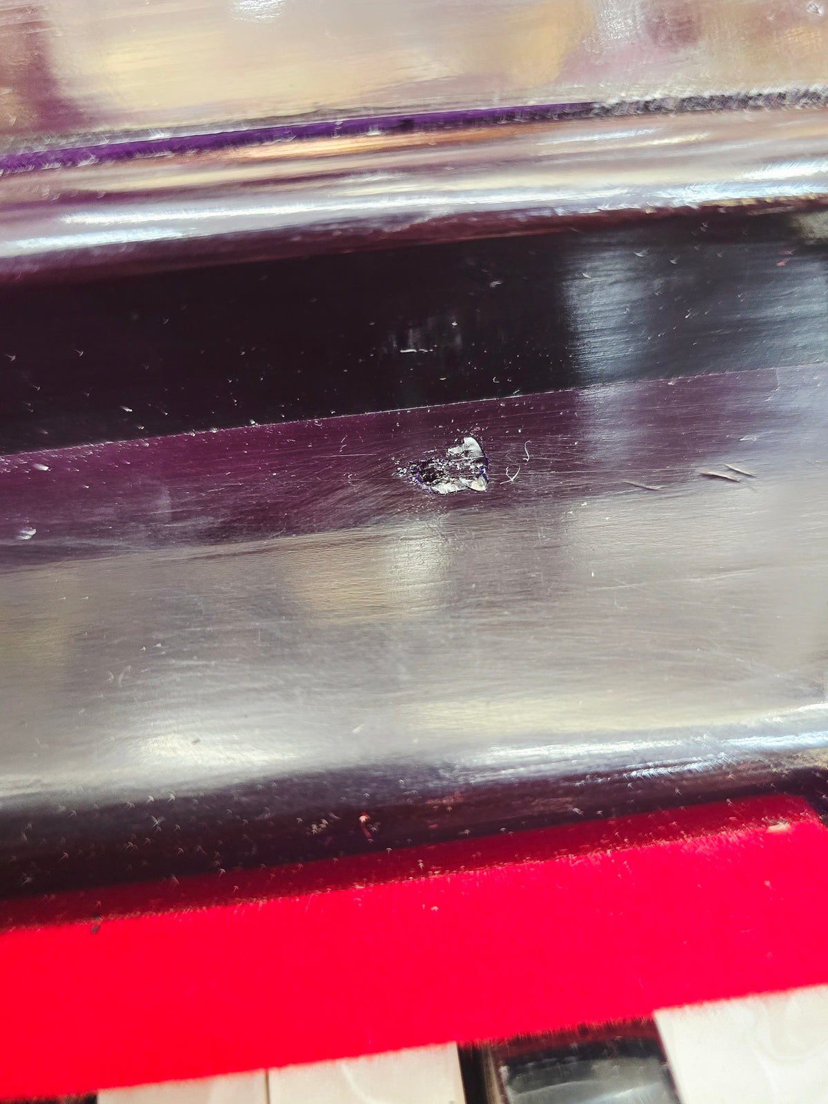 Royal Amethyst | 39-Key Boxed Harmonium – Dark Purple, With Coupler *Minor Cosmetic Defects