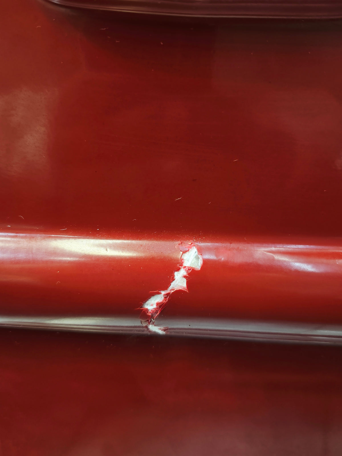 Crimson Guardian: Red Scale-Changer Harmonium Case with Wheels, Handles, and secure Locking Mechanism *Minor Cosmetic Defects *3 Reed 13 Changer Case