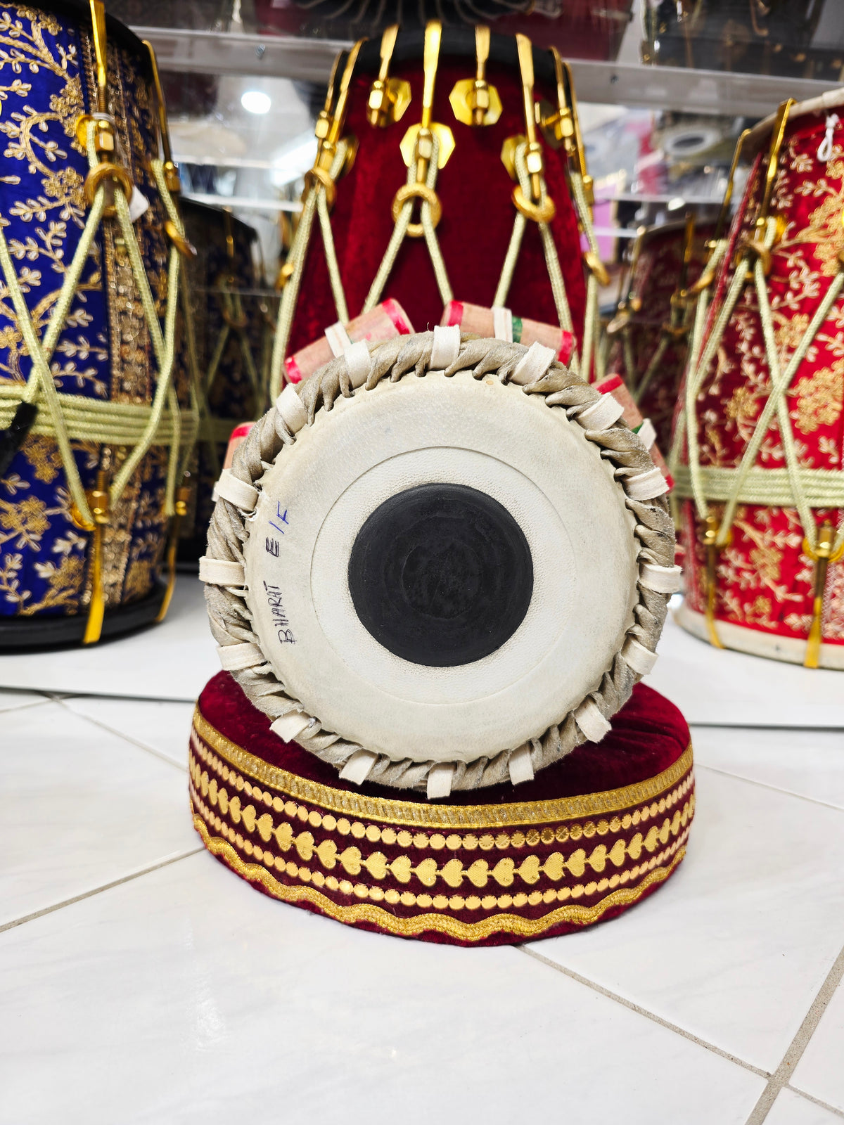 Rakta Naad Precision Dayan:
5.25" Red Sheesham E/F Scale - Bharat Kakade *Minor Vibration on Open Notes