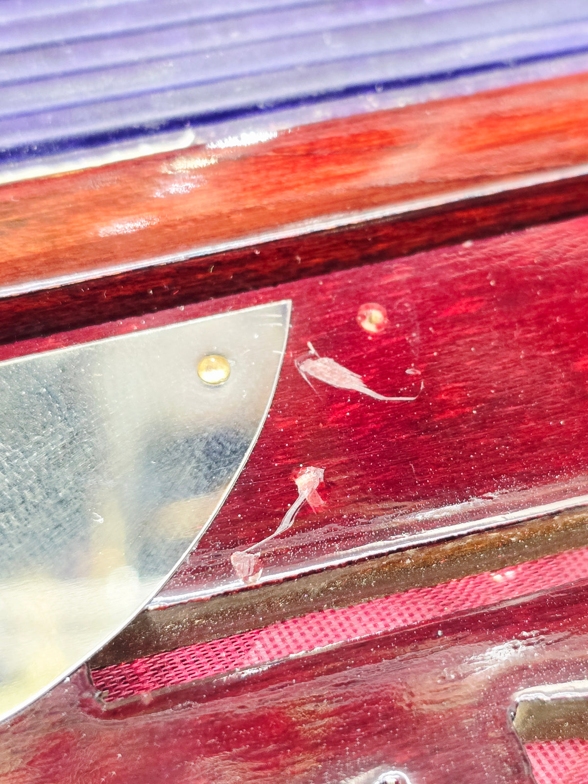 Ragini Gulab Traditional BMF Harmonium – 3-Reed | 9-Scale Changer – Cosmetic Cracks & Blemishes
