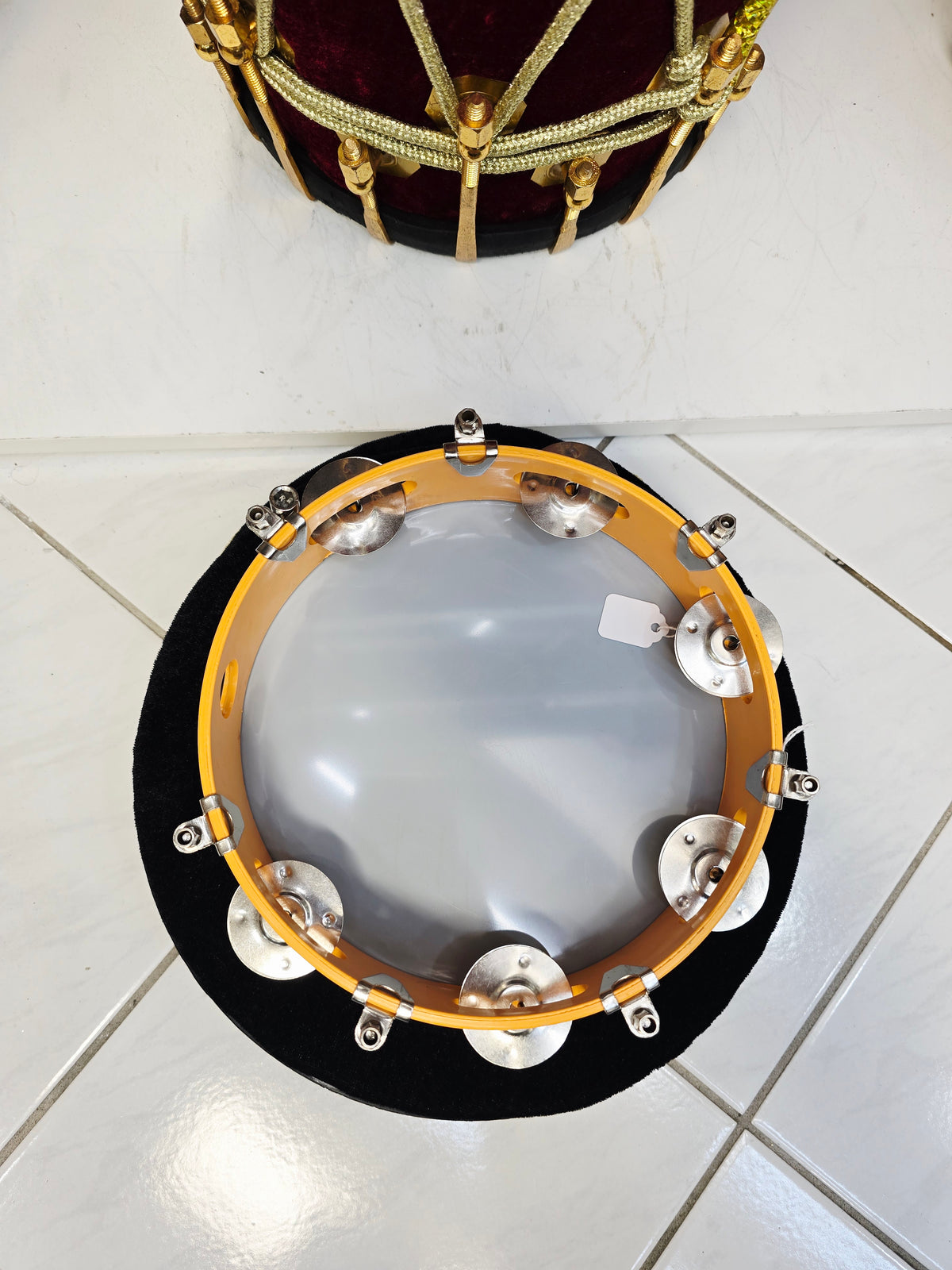 PulseCraft™ 8″ Tuneable Tambourine