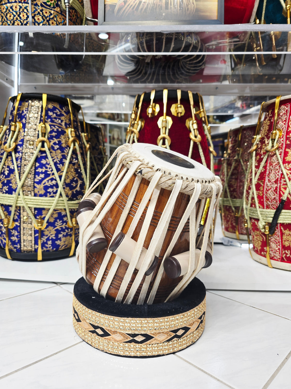 Saadhak Core™ Dayan — 5⅞″ C / C♯ Red Sheesham (Slight Buzzing | Mediocre Tone)