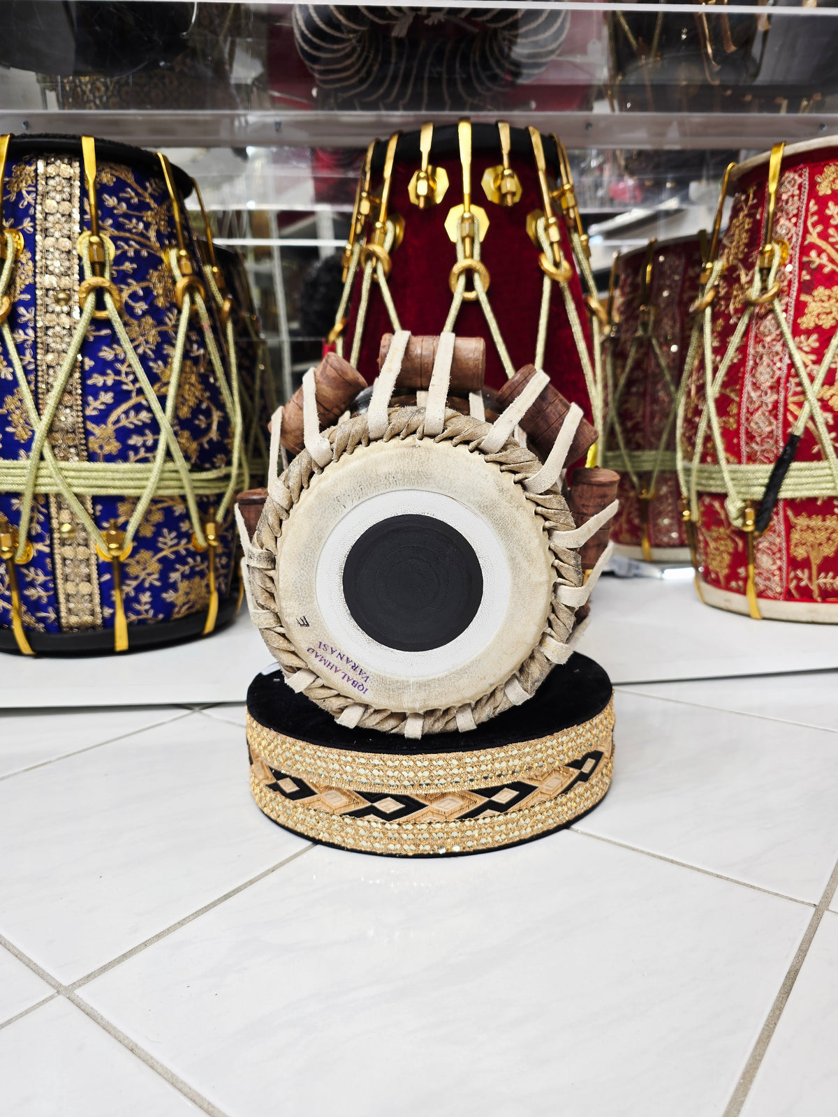 Custom Link For Ed: EkaSvar™ Dayan — 5.5″ E Red Sheesham (Premium Shell | Pure, Clean Tone) *Very Minor Cosmetic Blemishes + Tariffs