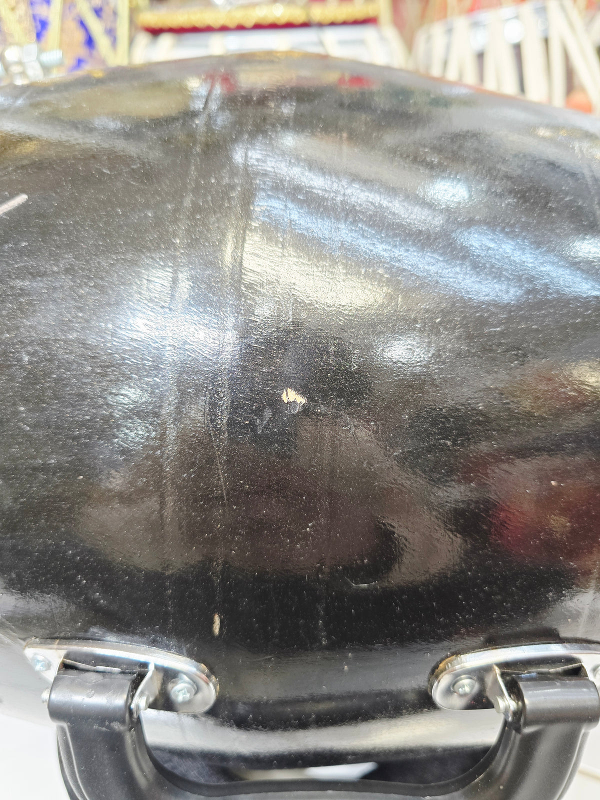 Kala Saadhana™ Student Dholak — Black Finish | Minor Cosmetic Blemishes