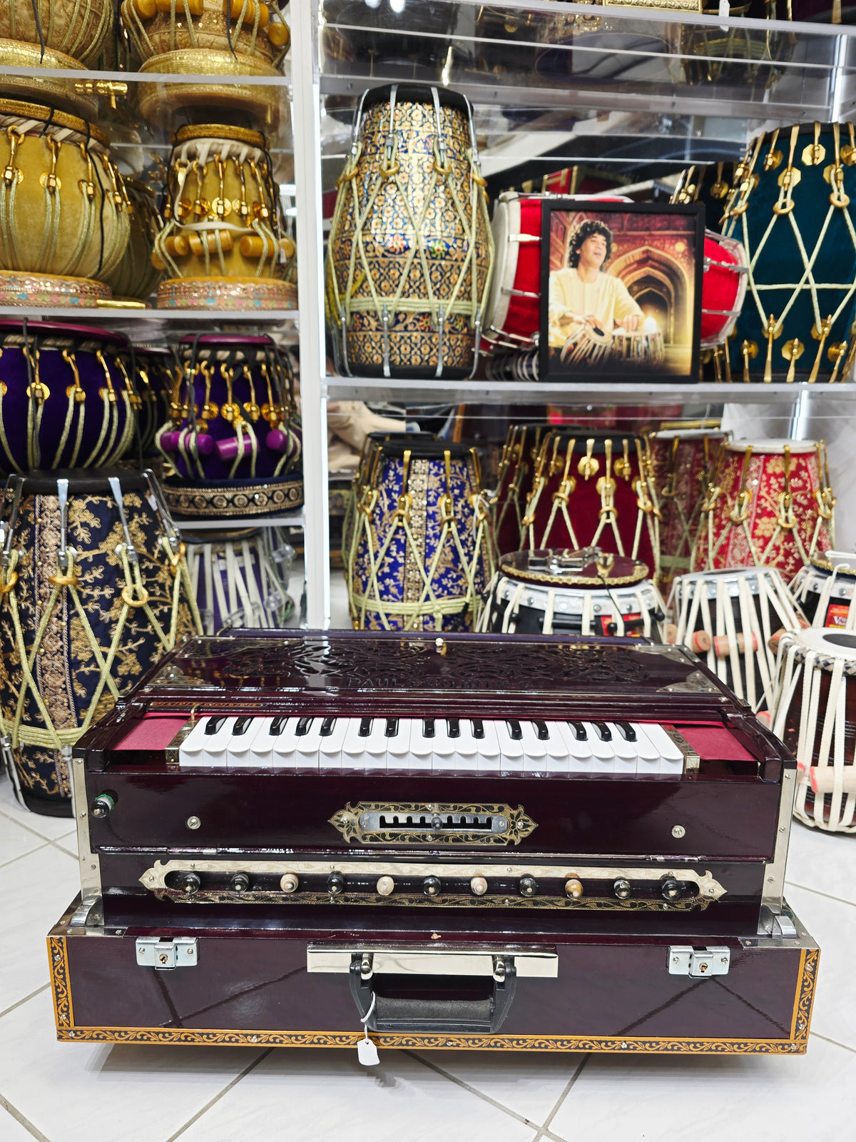 10% Deposit Link for Darshan: Virtuoso's Delight: Authentic Paul & Co. 3 Reed 9 Scale Changer Harmonium