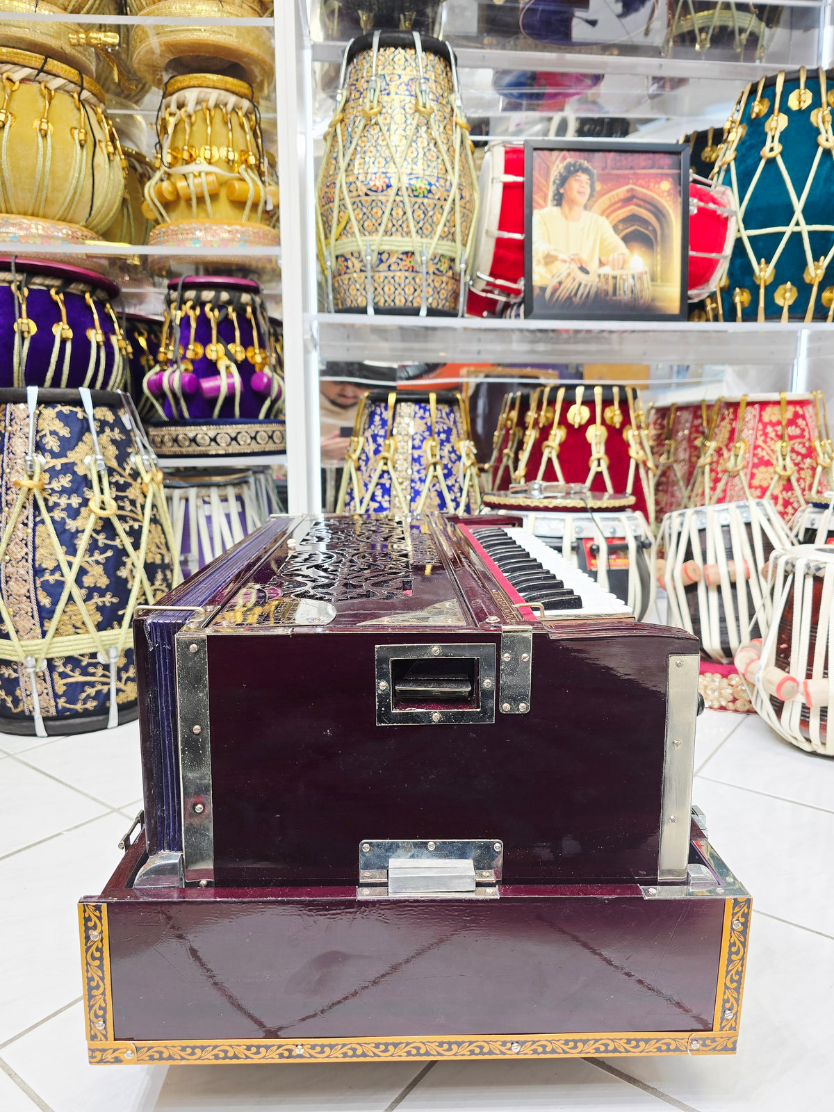 10% Deposit Link for Darshan: Virtuoso's Delight: Authentic Paul & Co. 3 Reed 9 Scale Changer Harmonium