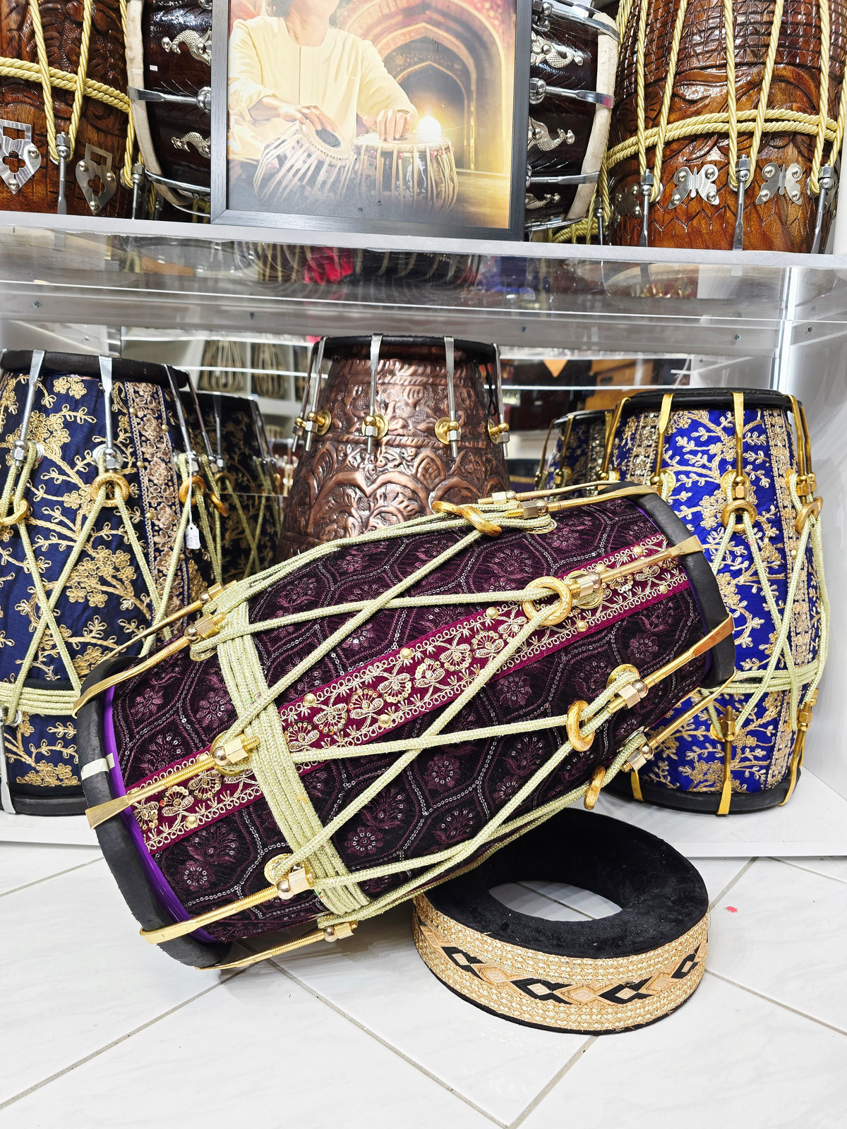 Custom Dholak for Mandy: 10% Deposit Link
