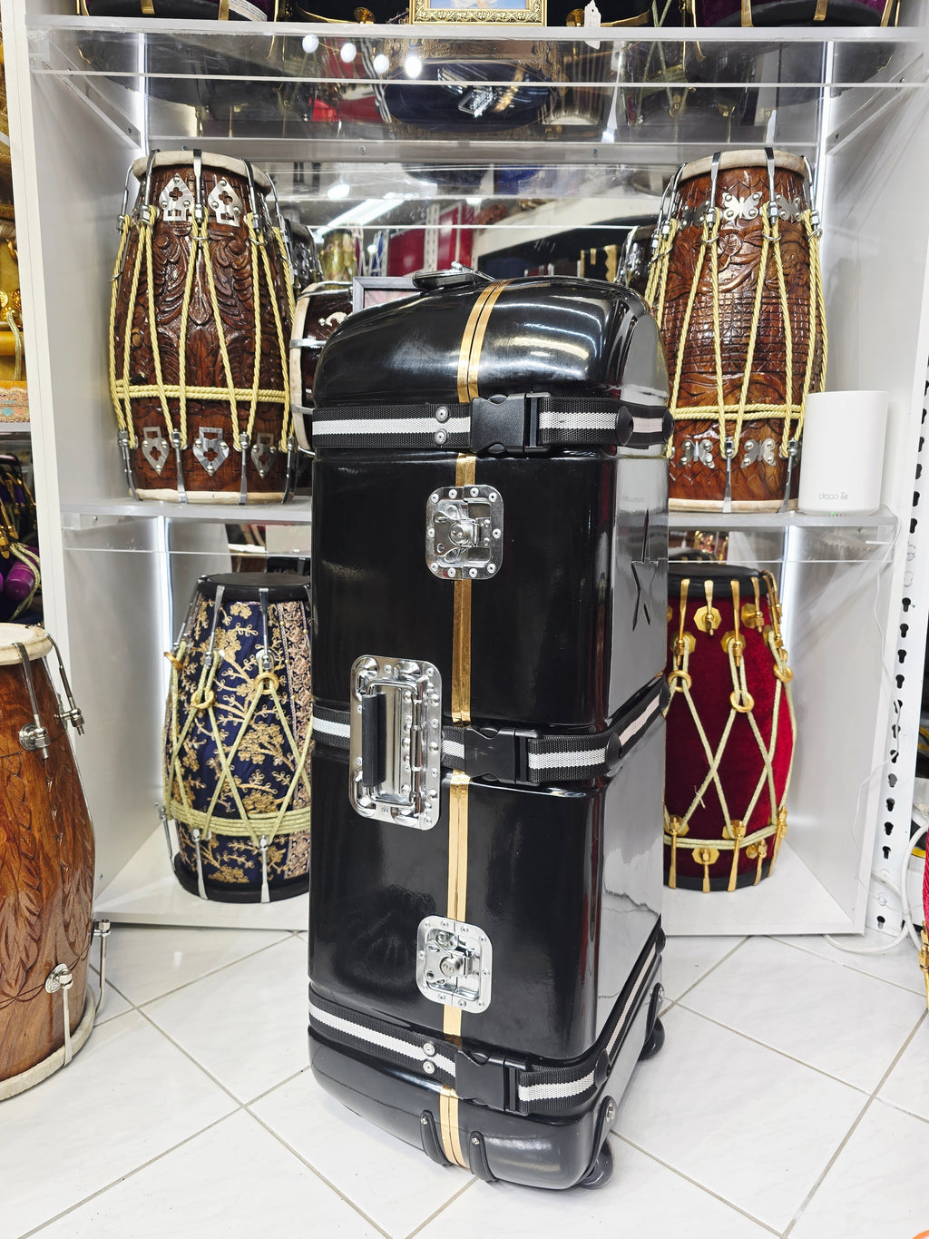 Midnight Transporter – Triple Instrument Hard-Shell Tabla / Dholak Rol ...