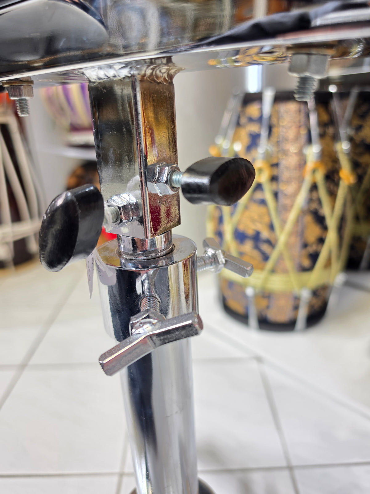 Sangam Swivel Tabla Stand (Reduced gap between tablas)