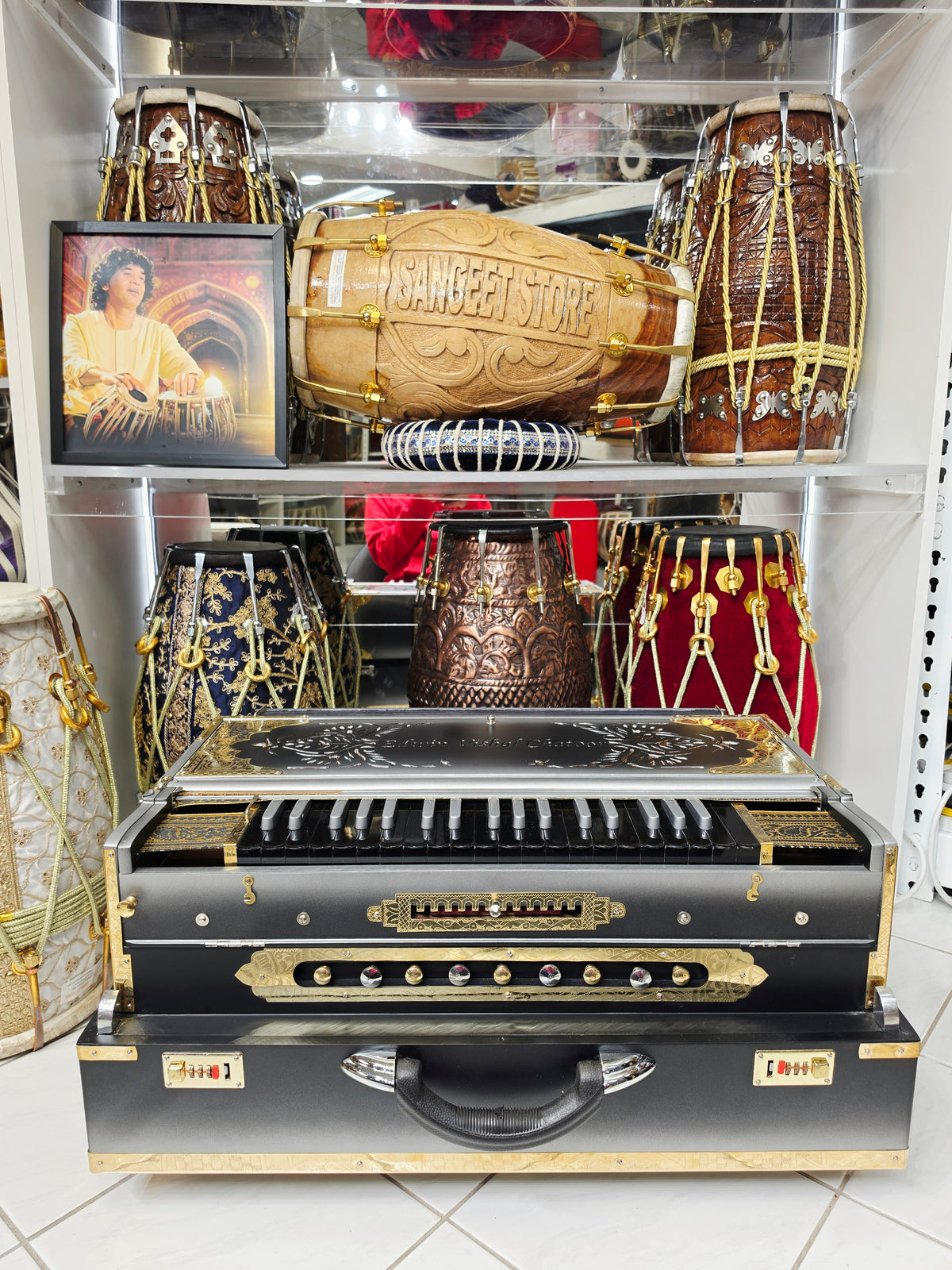 Sanjeev's Dad's Custom Harmonium Build Balance Link