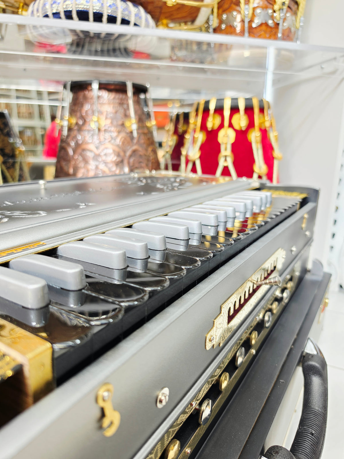 Sanjeev's Dad's Custom Harmonium Build Balance Link