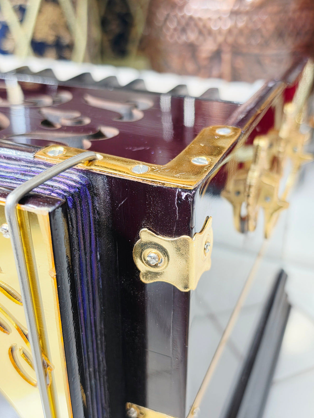 Amrit Elite — 2-Reed Professional Boxed Harmonium with Coupler (Premium Edition) *Very Minor Cosmetic Defects