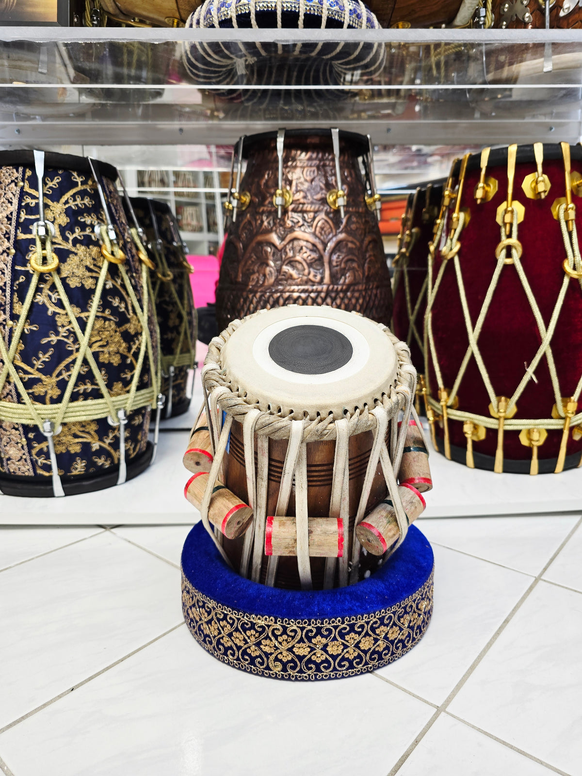Naad Pravaah — 5.75″ D/D♯ Red Sheesham Bharat Kakade Dayan