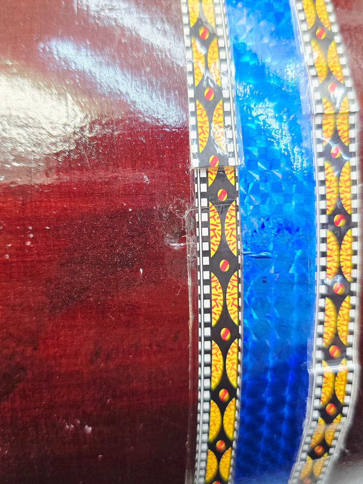 RhythmCore Student Red Sheesham Dholak | 15 lbs | Classic Bolt-Tuned Build Minor Cosmetic Defects