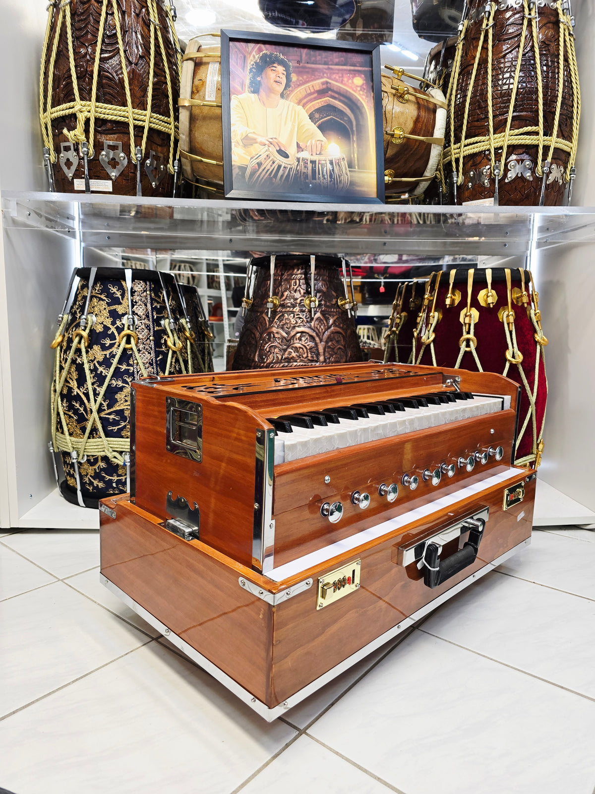 Amrit Yatra – 42 Key Two-Reed Traveller Pro Harmonium with Coupler *Very Minor Cosmetic Blemishes