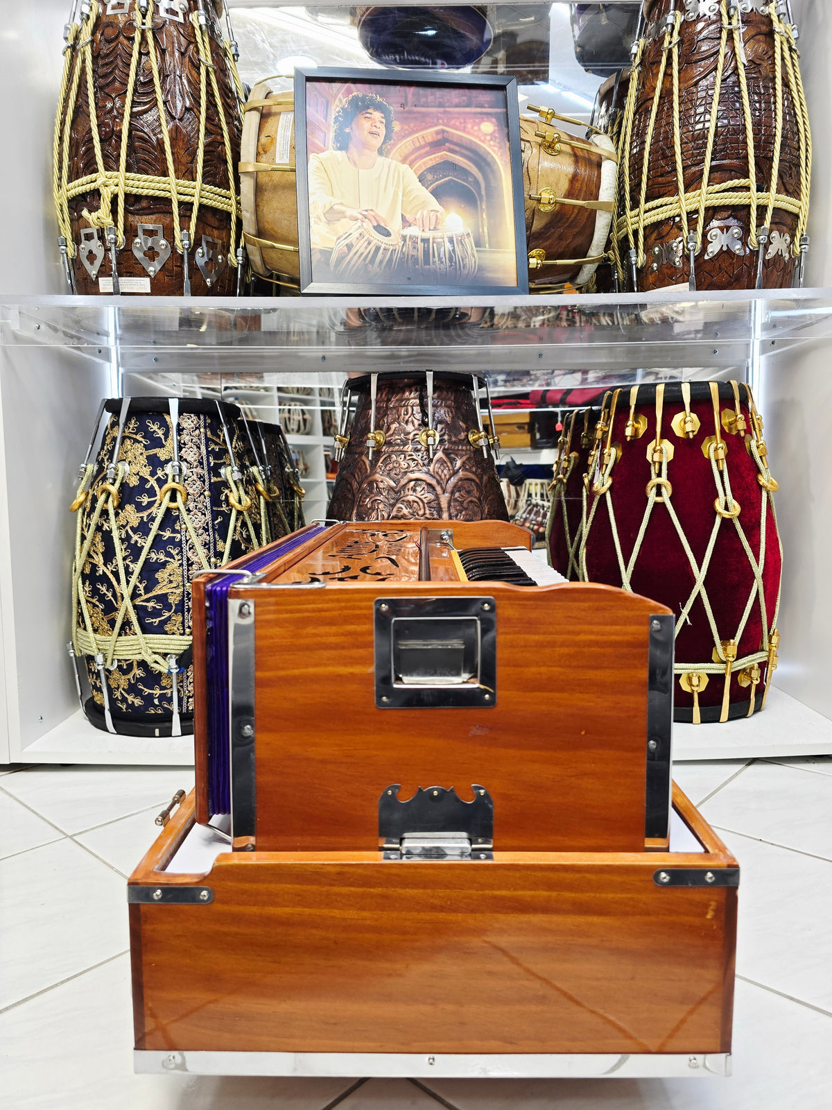 Amrit Yatra – 42 Key Two-Reed Traveller Pro Harmonium with Coupler *Very Minor Cosmetic Blemishes