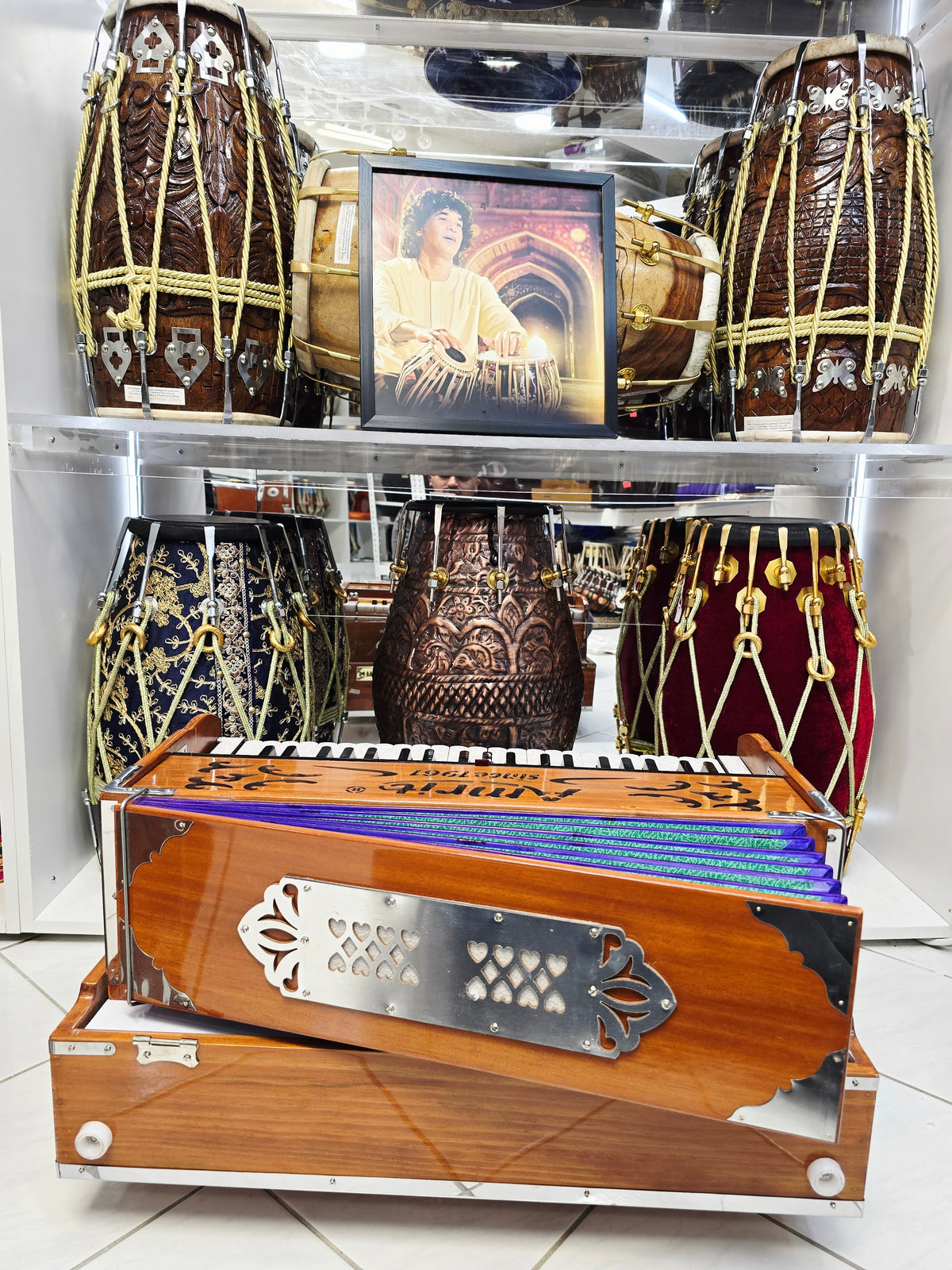 Amrit Yatra – 42 Key Two-Reed Traveller Pro Harmonium with Coupler *Very Minor Cosmetic Blemishes