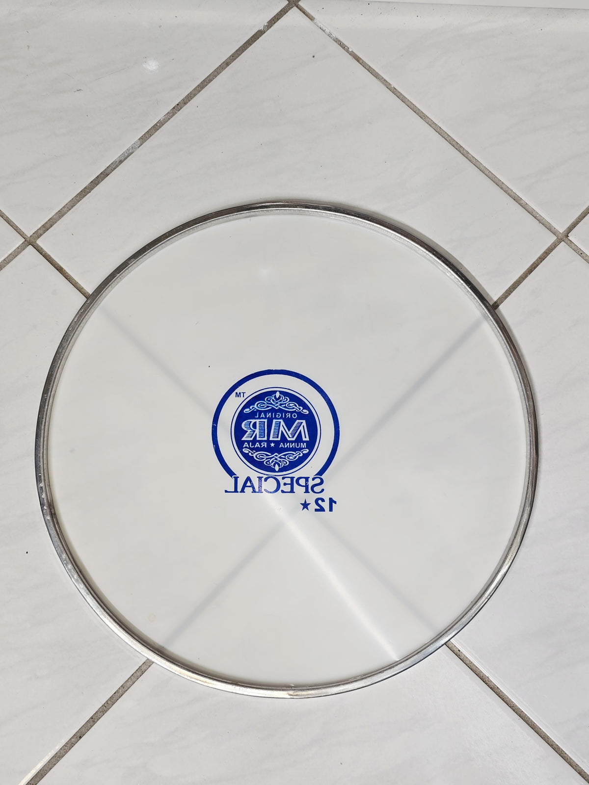 Neutral 12" Dhol Skin