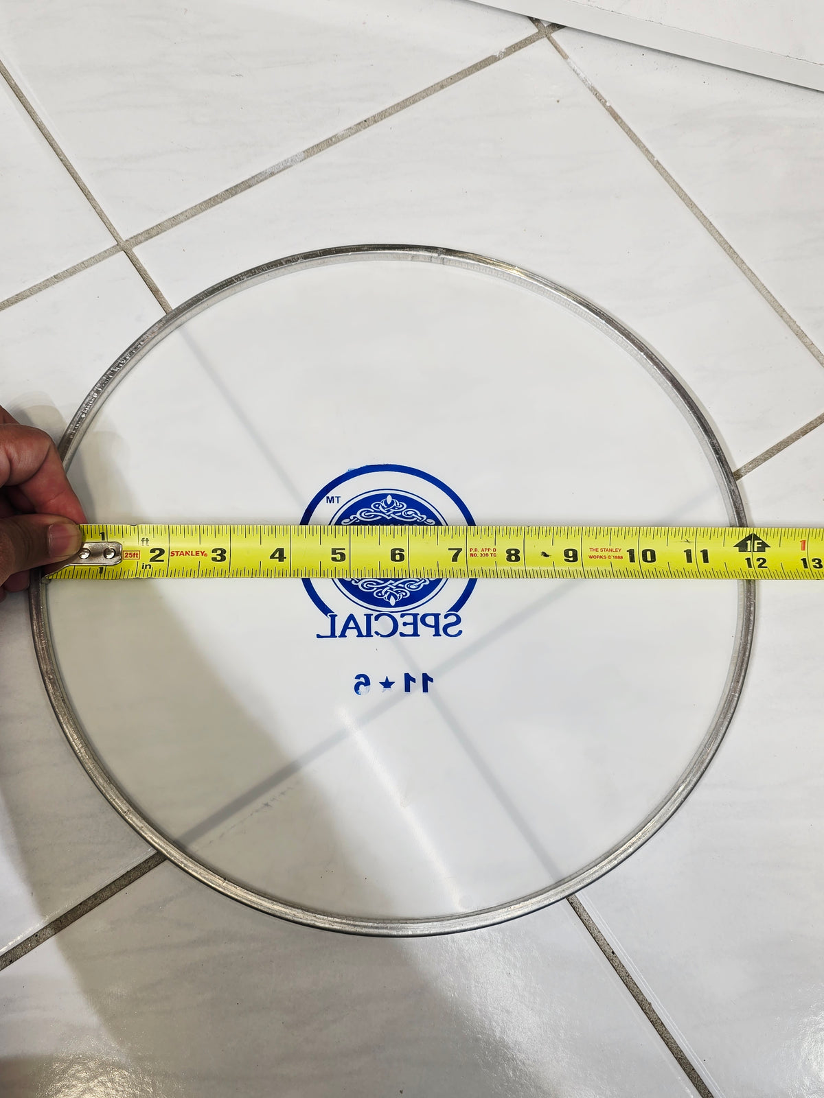 Neutral 11.6" Dhol Skin