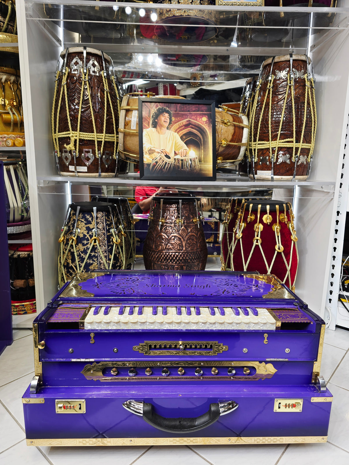 Sharma Singh's Custom Harmonium Build: Balance Link