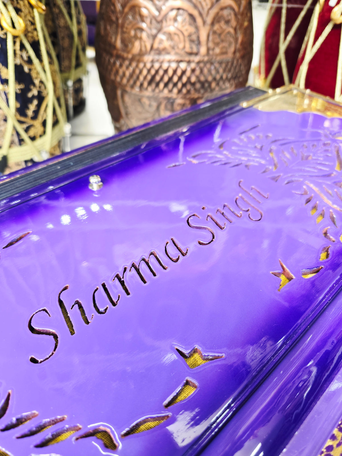 Sharma Singh's Custom Harmonium Build: Balance Link