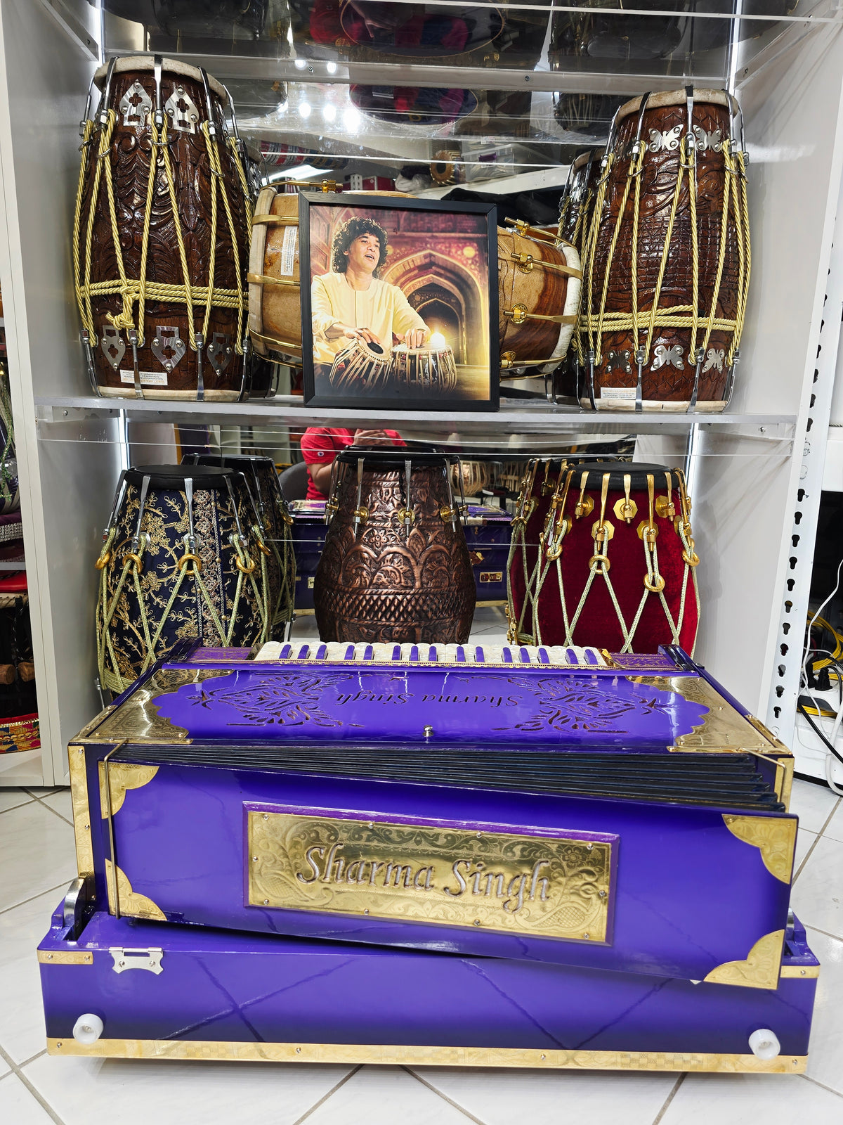Sharma Singh's Custom Harmonium Build: Balance Link