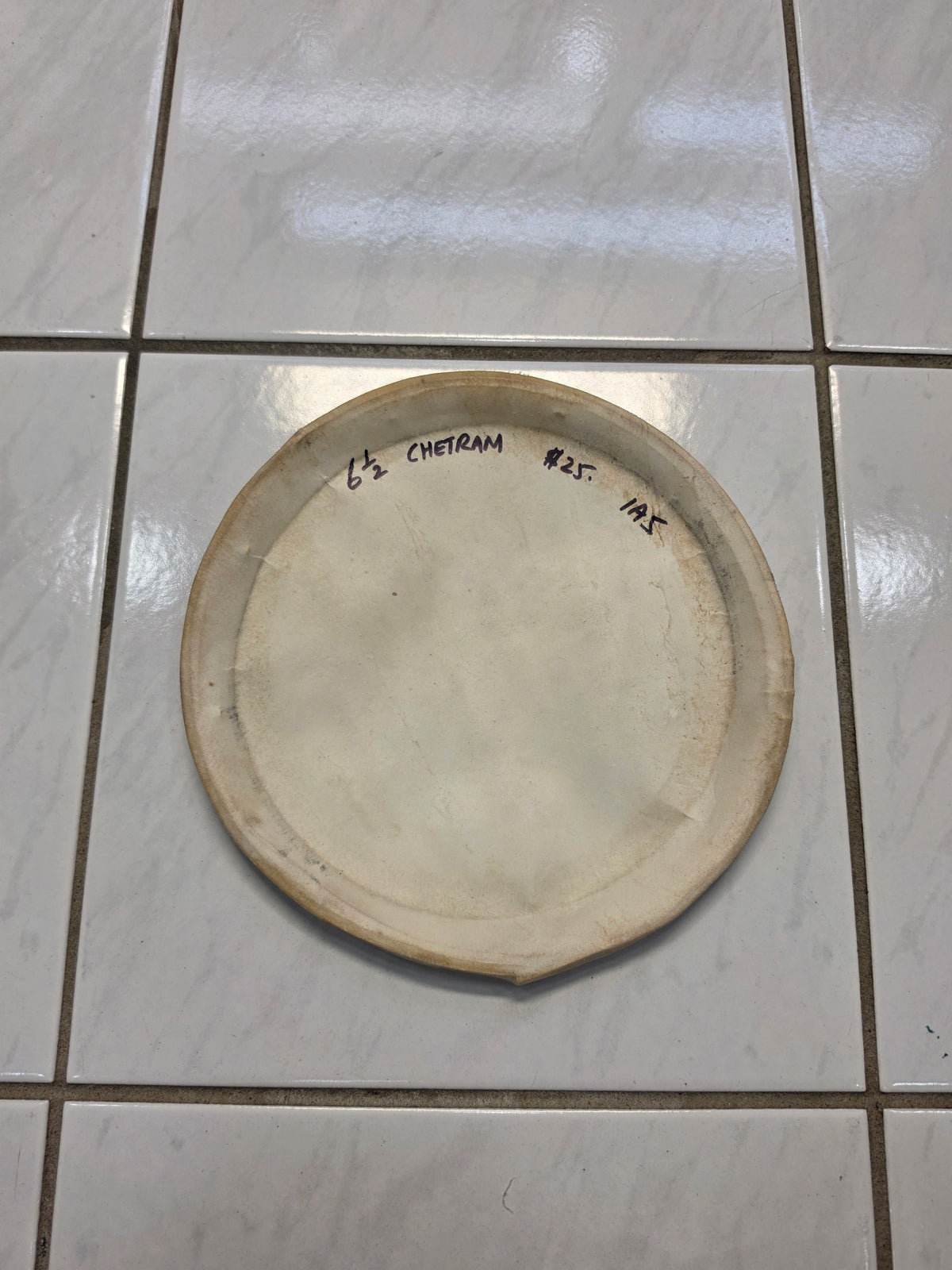 Standard Chetram 6.5" Dholak Treble Skin