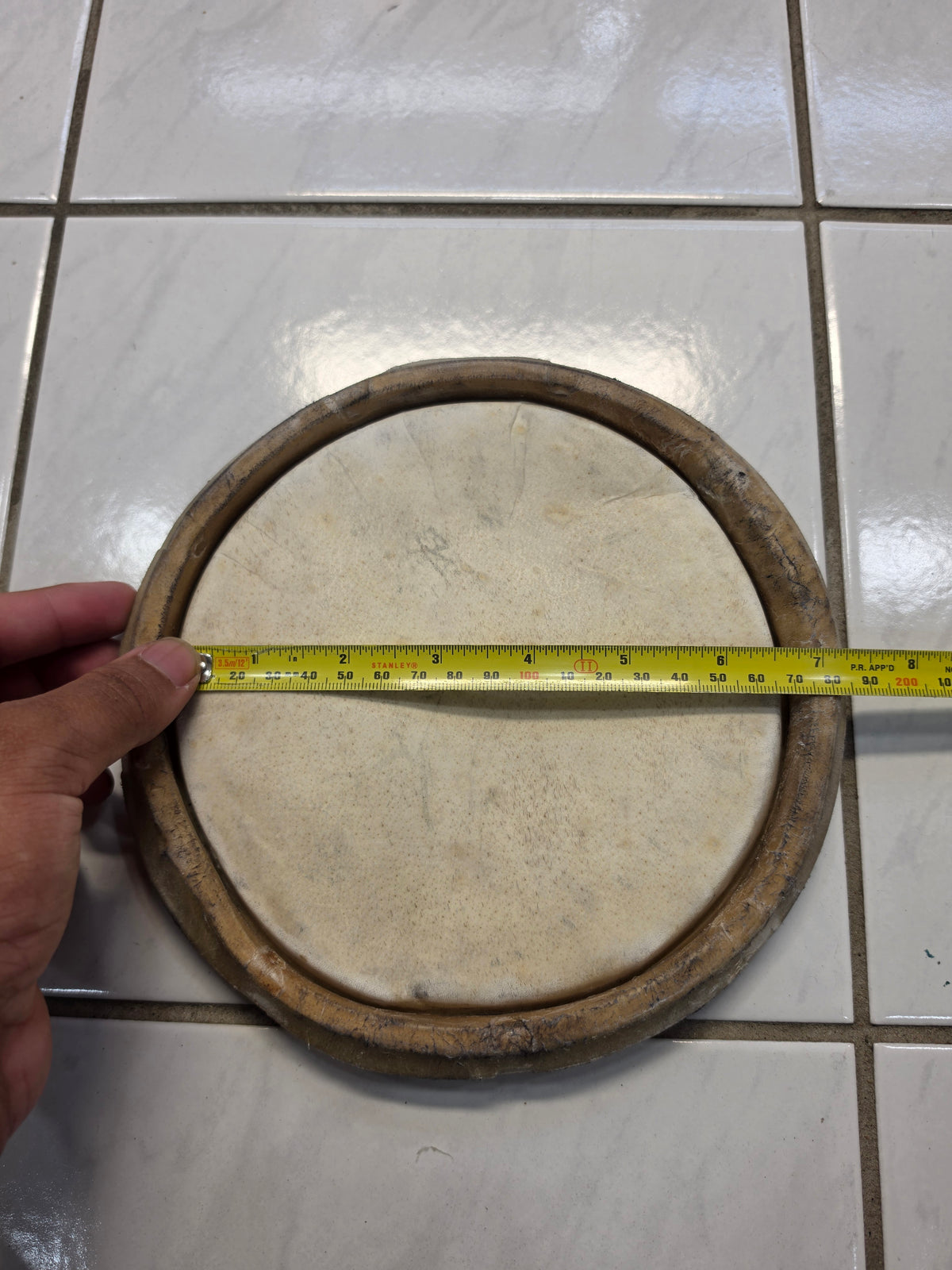 Concert Quality 6.5"Chetram Gill Dholak Treble Skin