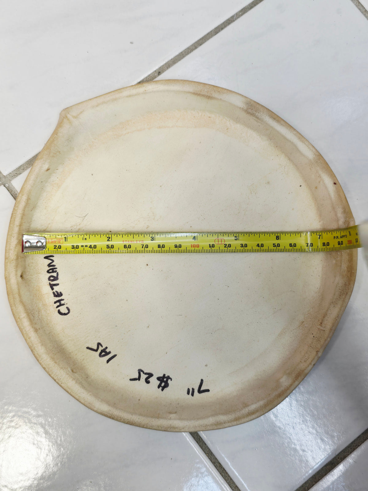 Standard Chetram 7" Dholak Treble Skin