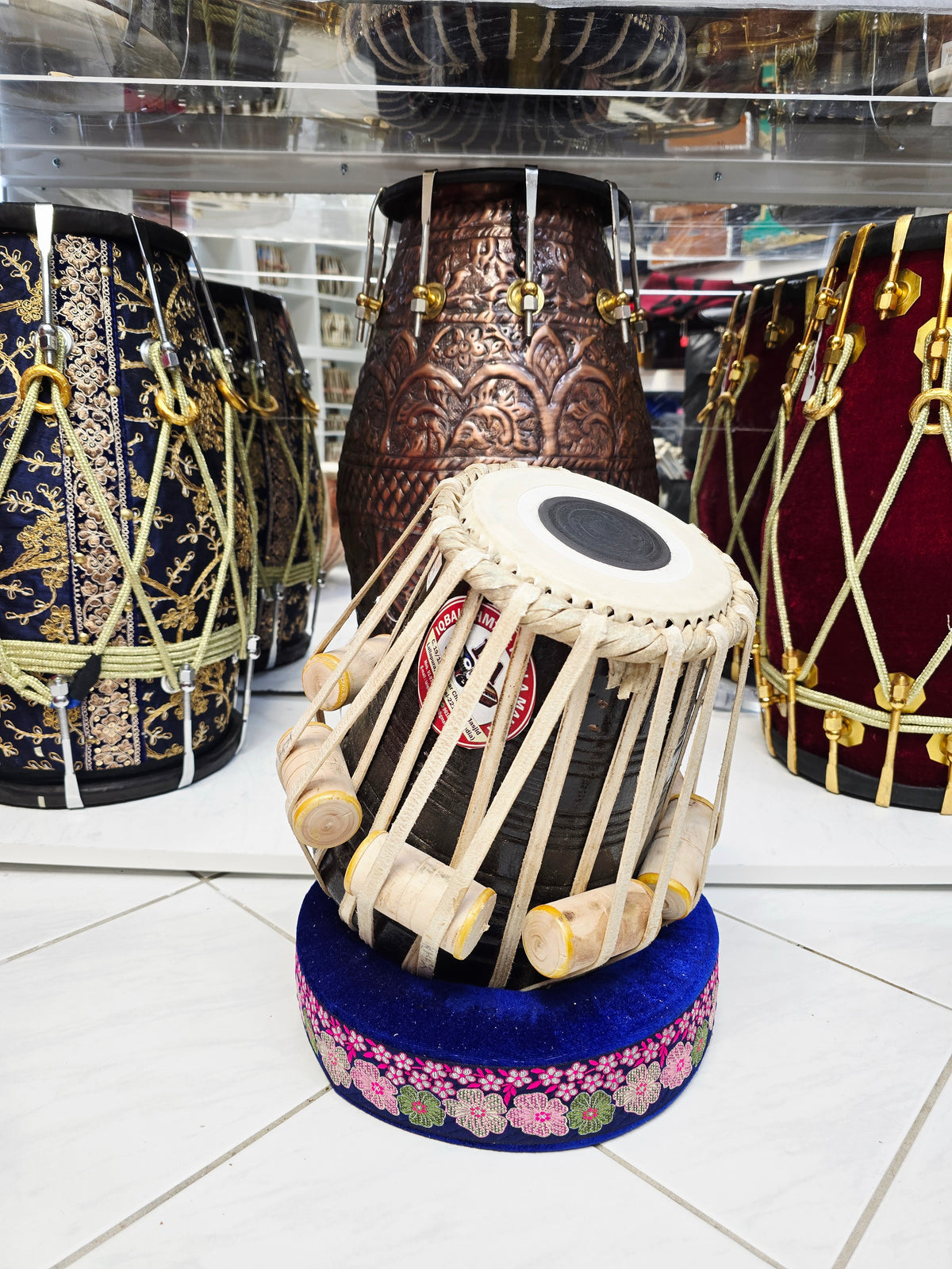 Royal Khairwood C# Dayan – 5.5" Premium Khair Wood Tabla Drum with Exceptional Tone (Slight Hissing Sound) *Minor Cosmetic Blemishes