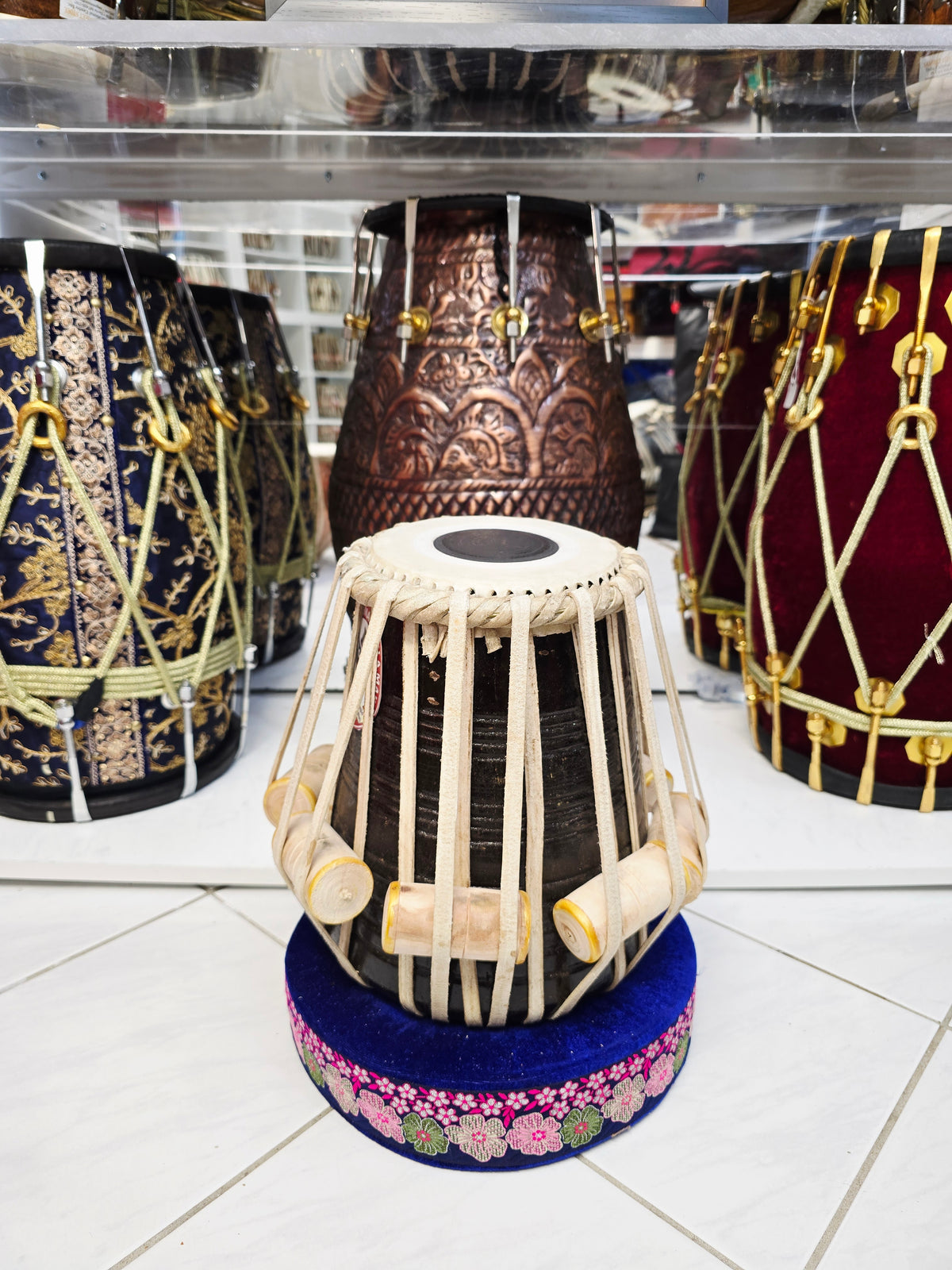 Royal Khairwood C# Dayan – 5.5" Premium Khair Wood Tabla Drum with Exceptional Tone (Slight Hissing Sound) *Minor Cosmetic Blemishes
