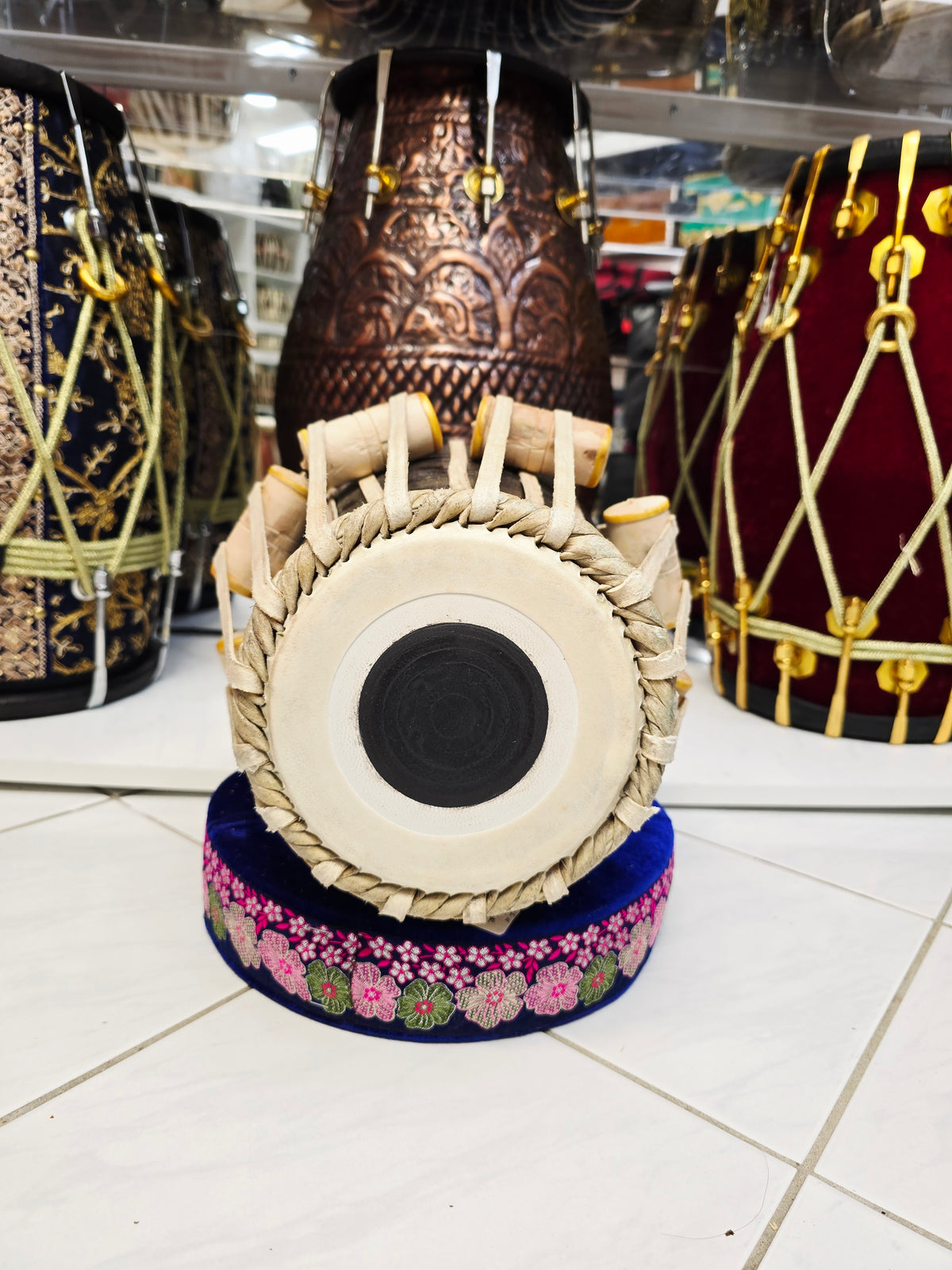 Royal Khairwood C# Dayan – 5.5" Premium Khair Wood Tabla Drum with Exceptional Tone (Slight Hissing Sound) *Minor Cosmetic Blemishes