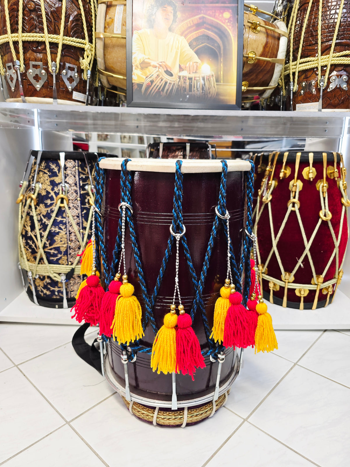 Virasat Royale 18.5" Mid-Sized Punjabi Dhol *Very Minor Cosmetic Blemishes