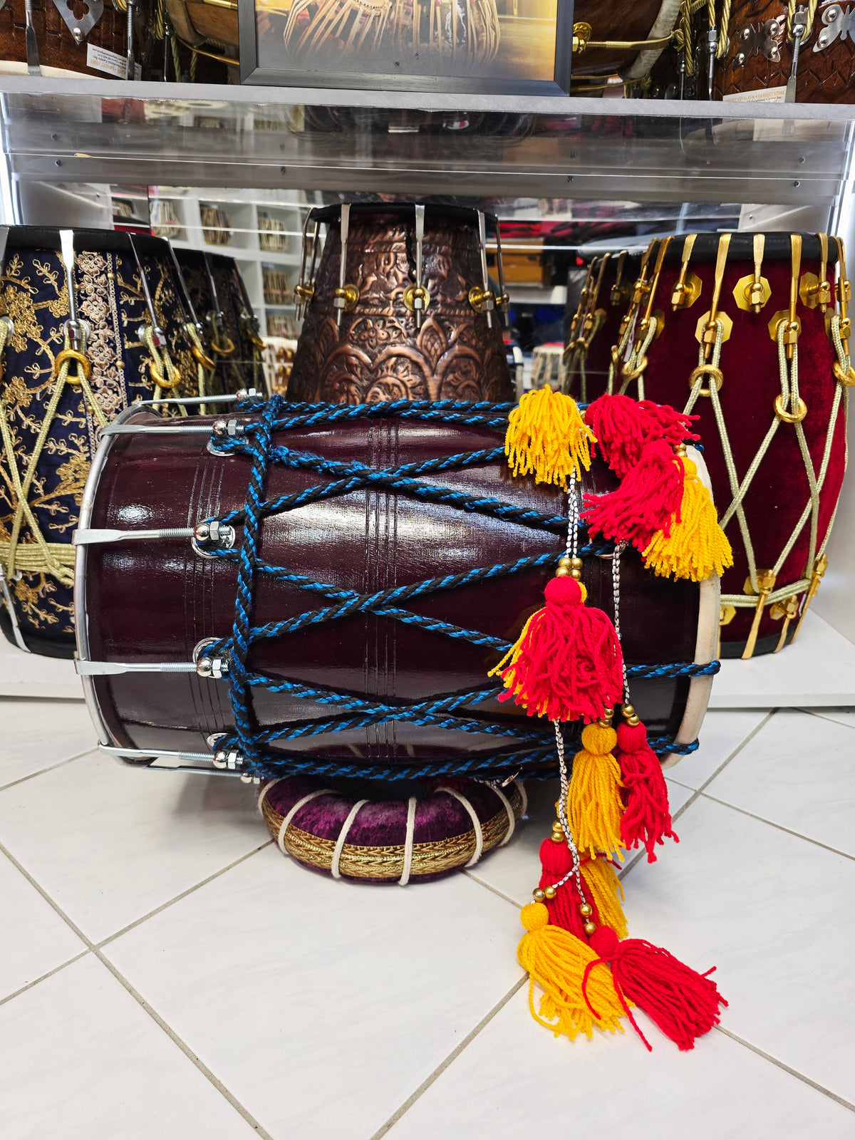 Virasat Royale 18.5" Mid-Sized Punjabi Dhol *Very Minor Cosmetic Blemishes