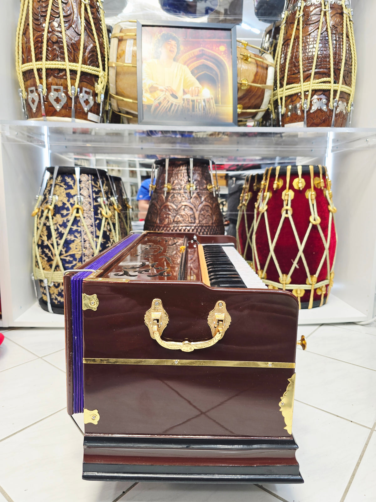 Amrit Sovereign — 2-Reed Boxed Harmonium with Coupler | Premium Edition *Cosmetic Blemishes